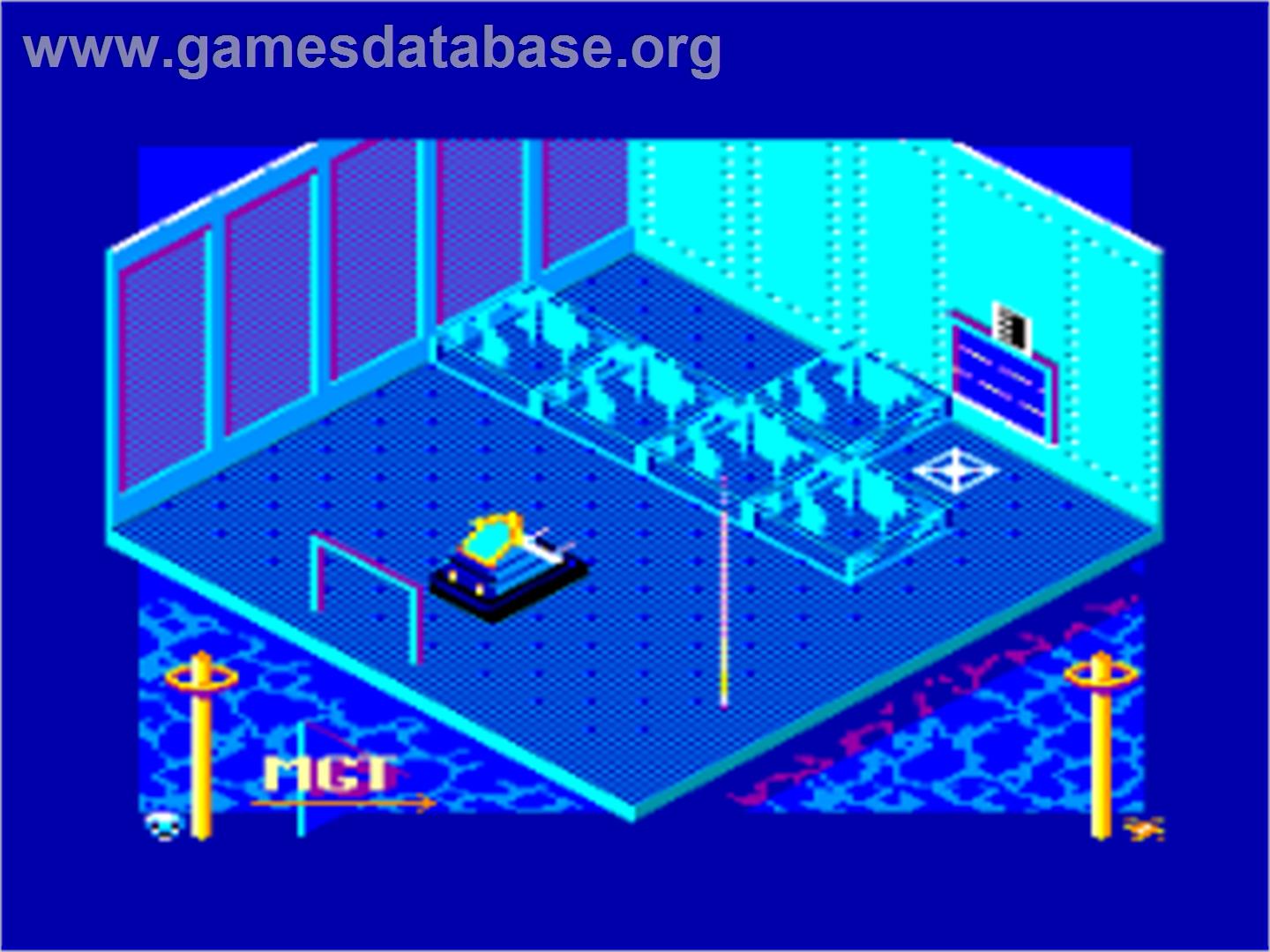 Magnetik Tank - Amstrad CPC - Artwork - In Game