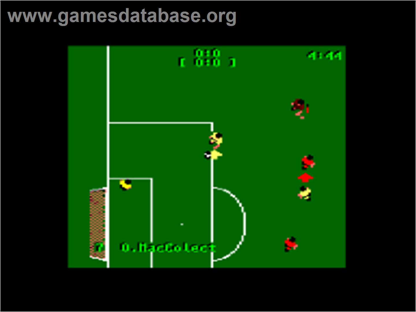 Manchester United - Amstrad CPC - Artwork - In Game