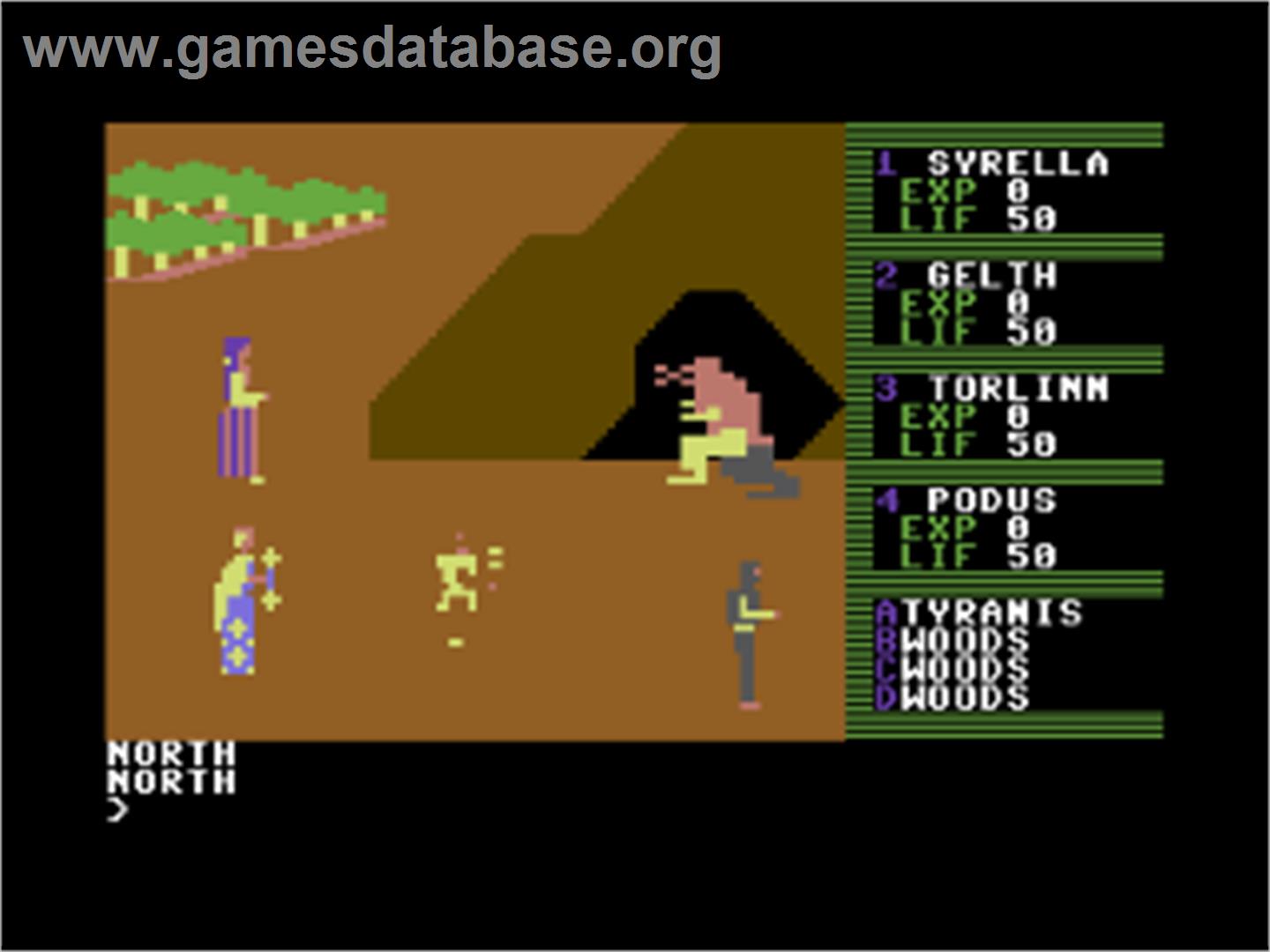 Mandragore - Amstrad CPC - Artwork - In Game