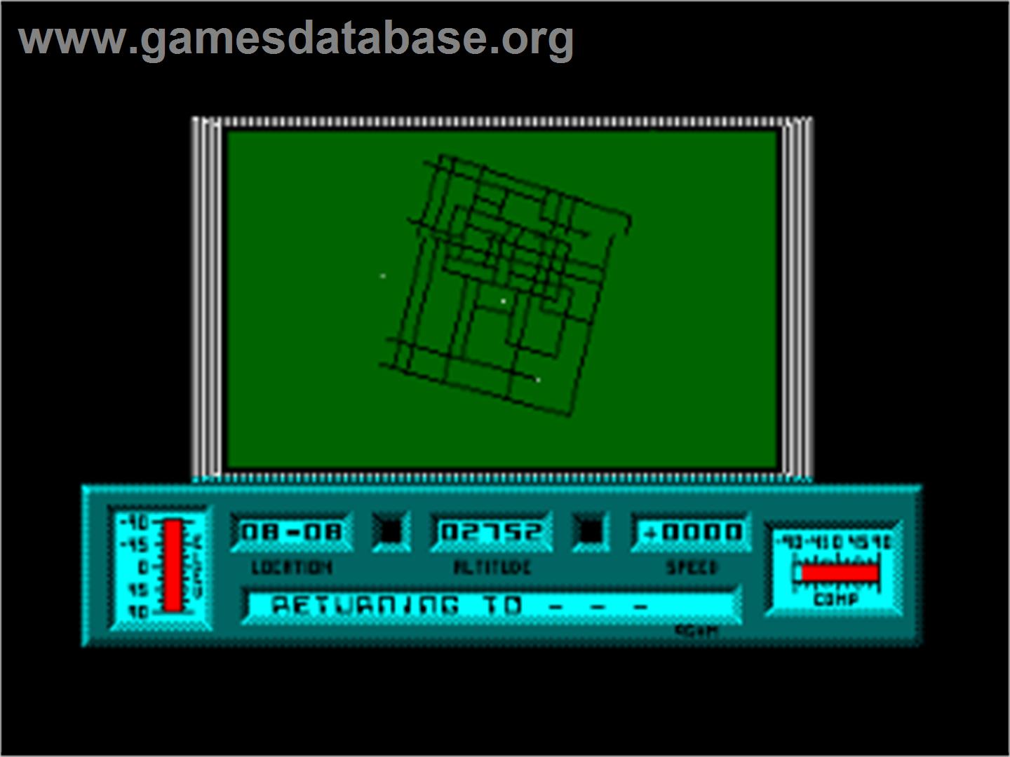 Mercenary - Amstrad CPC - Artwork - In Game