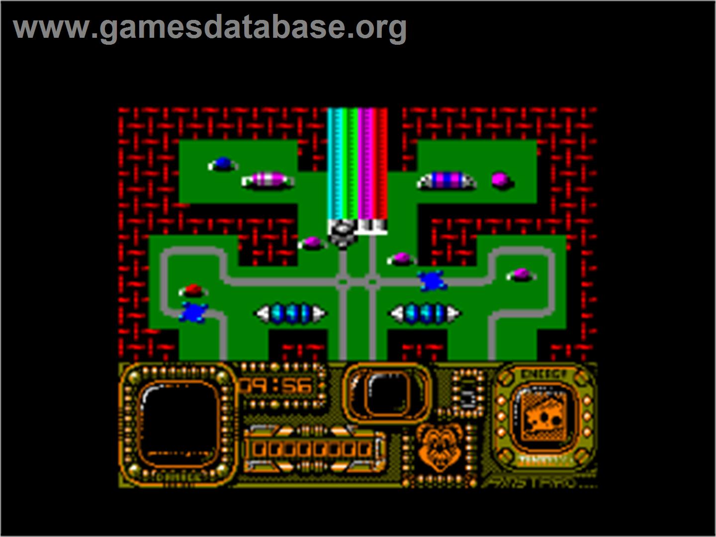Micro Mouse - Amstrad CPC - Artwork - In Game