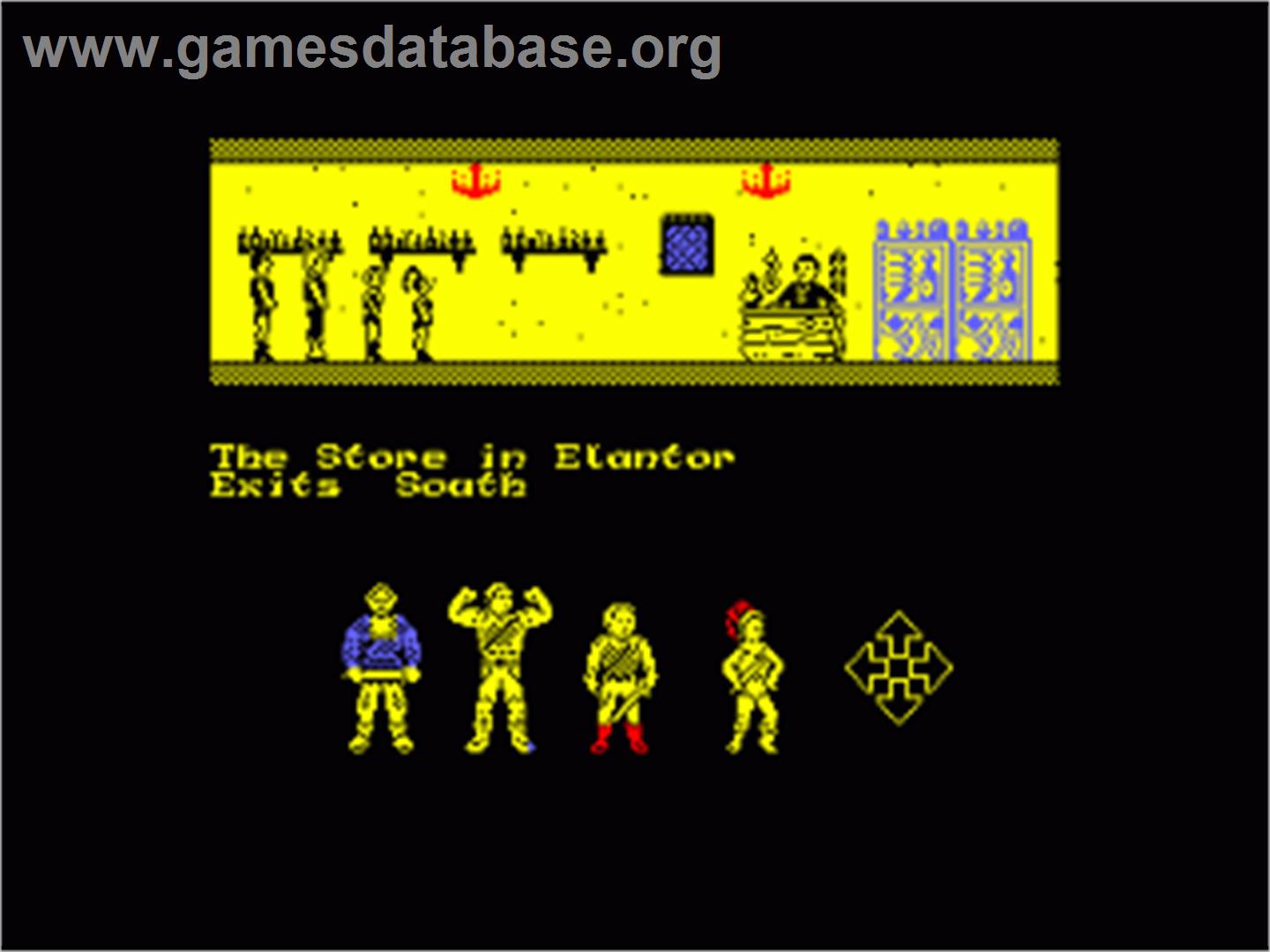 Mindstone - Amstrad CPC - Artwork - In Game