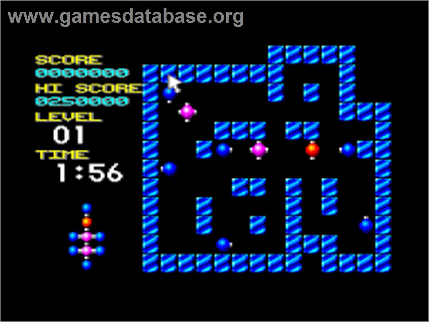 Molecularr - Amstrad CPC - Artwork - In Game