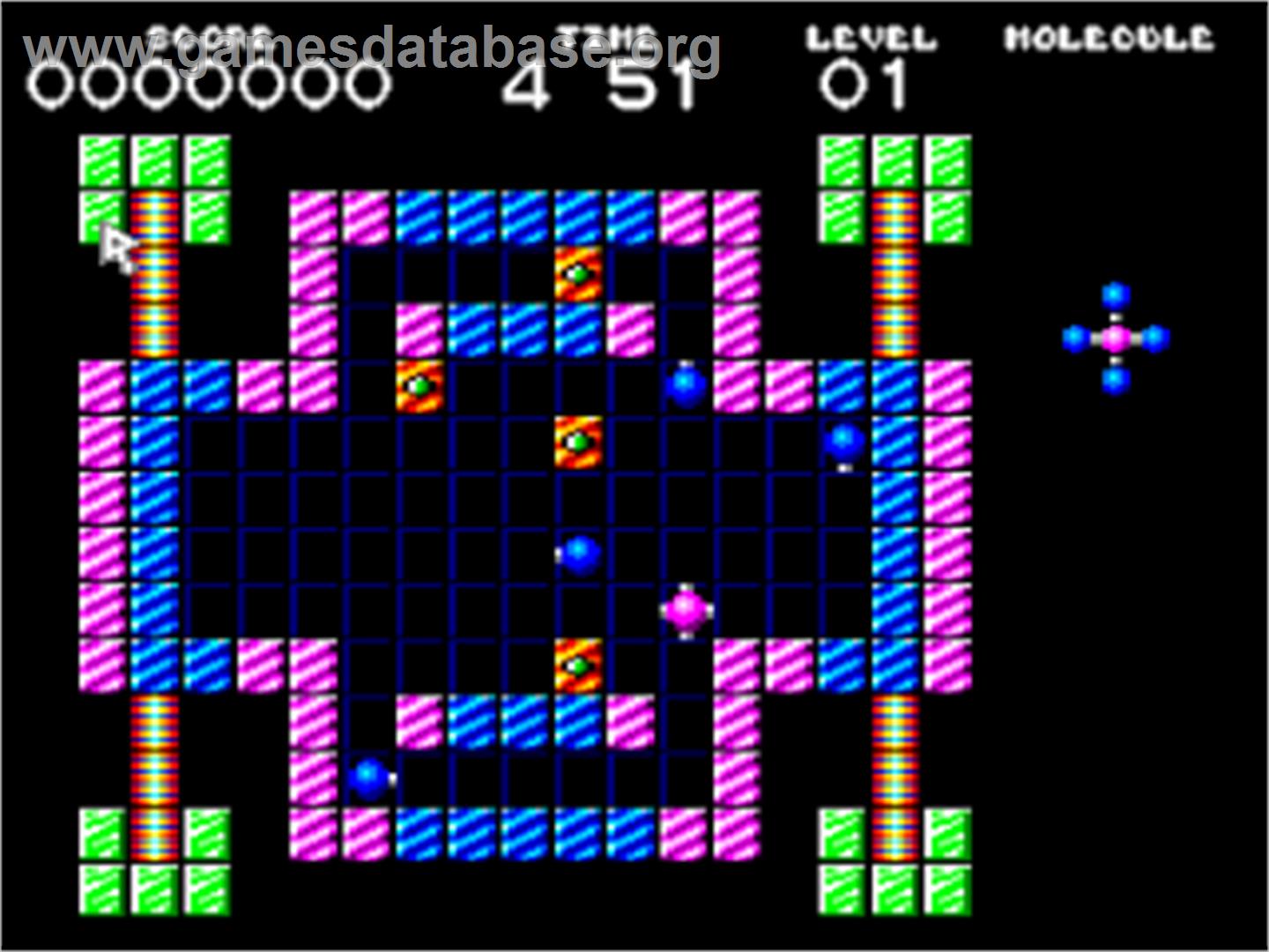 Molecularr 2 - Amstrad CPC - Artwork - In Game