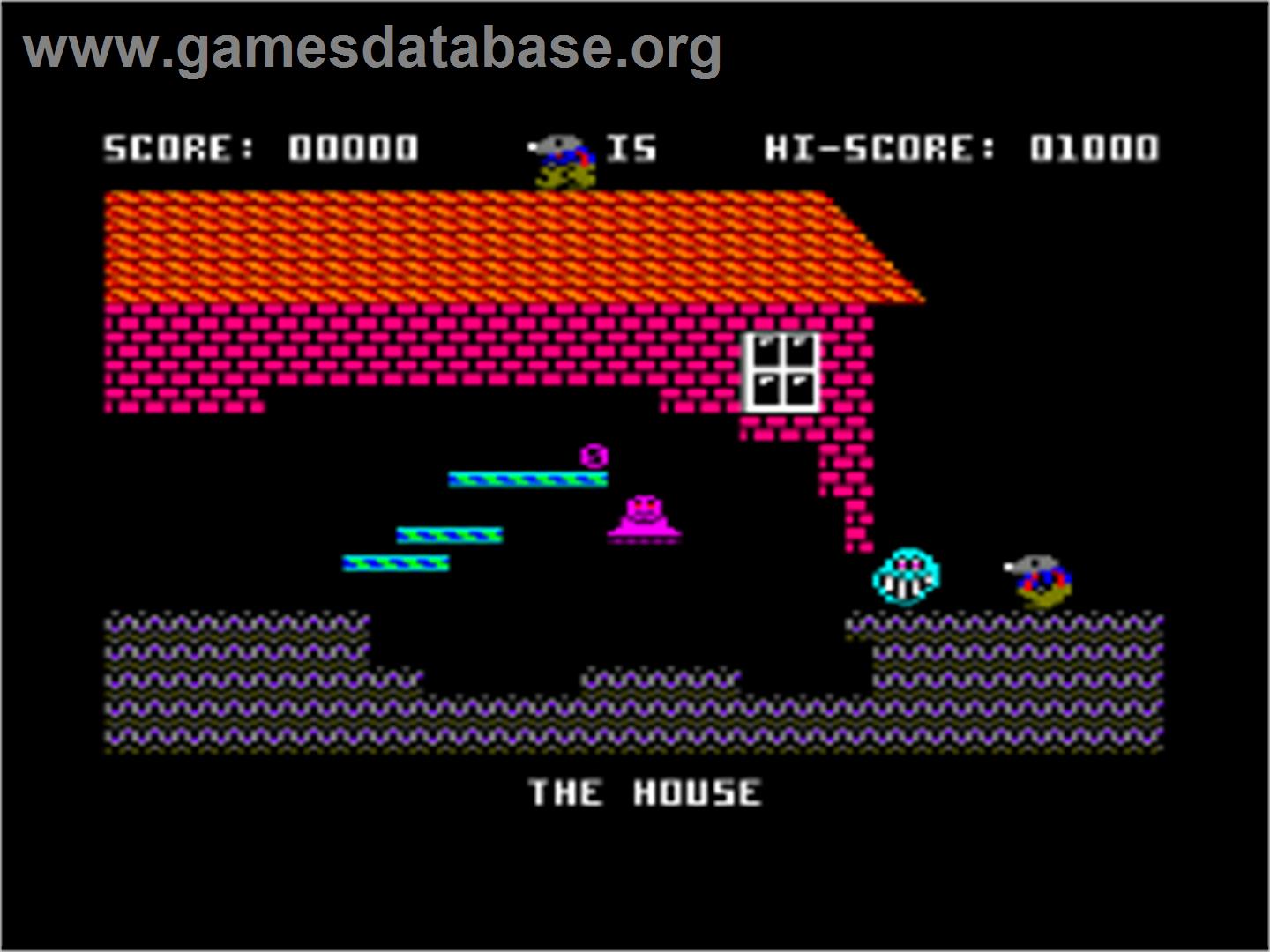 Monty on the Run - Amstrad CPC - Artwork - In Game