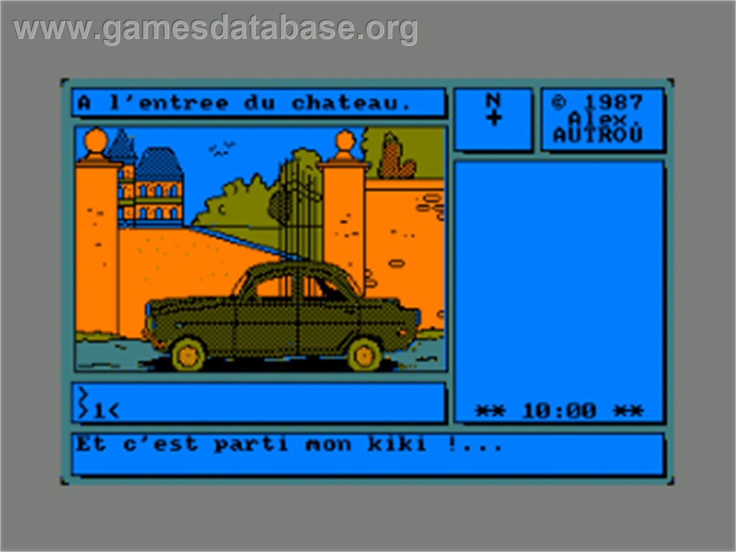 Moulinsart - Amstrad CPC - Artwork - In Game