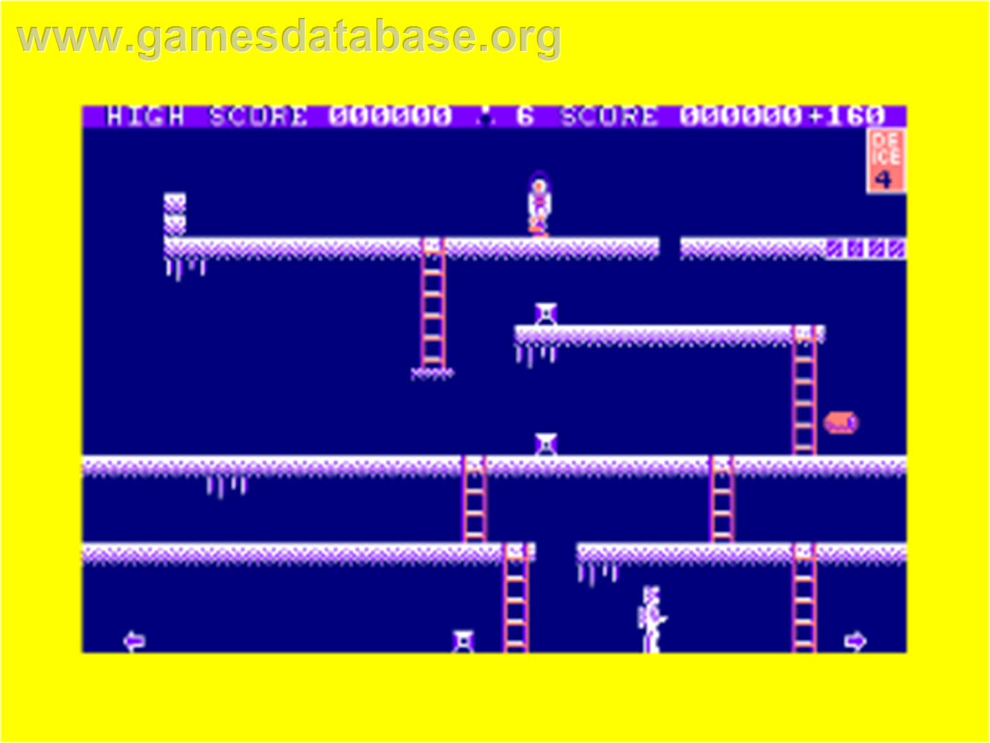 Mr. Freeze - Amstrad CPC - Artwork - In Game