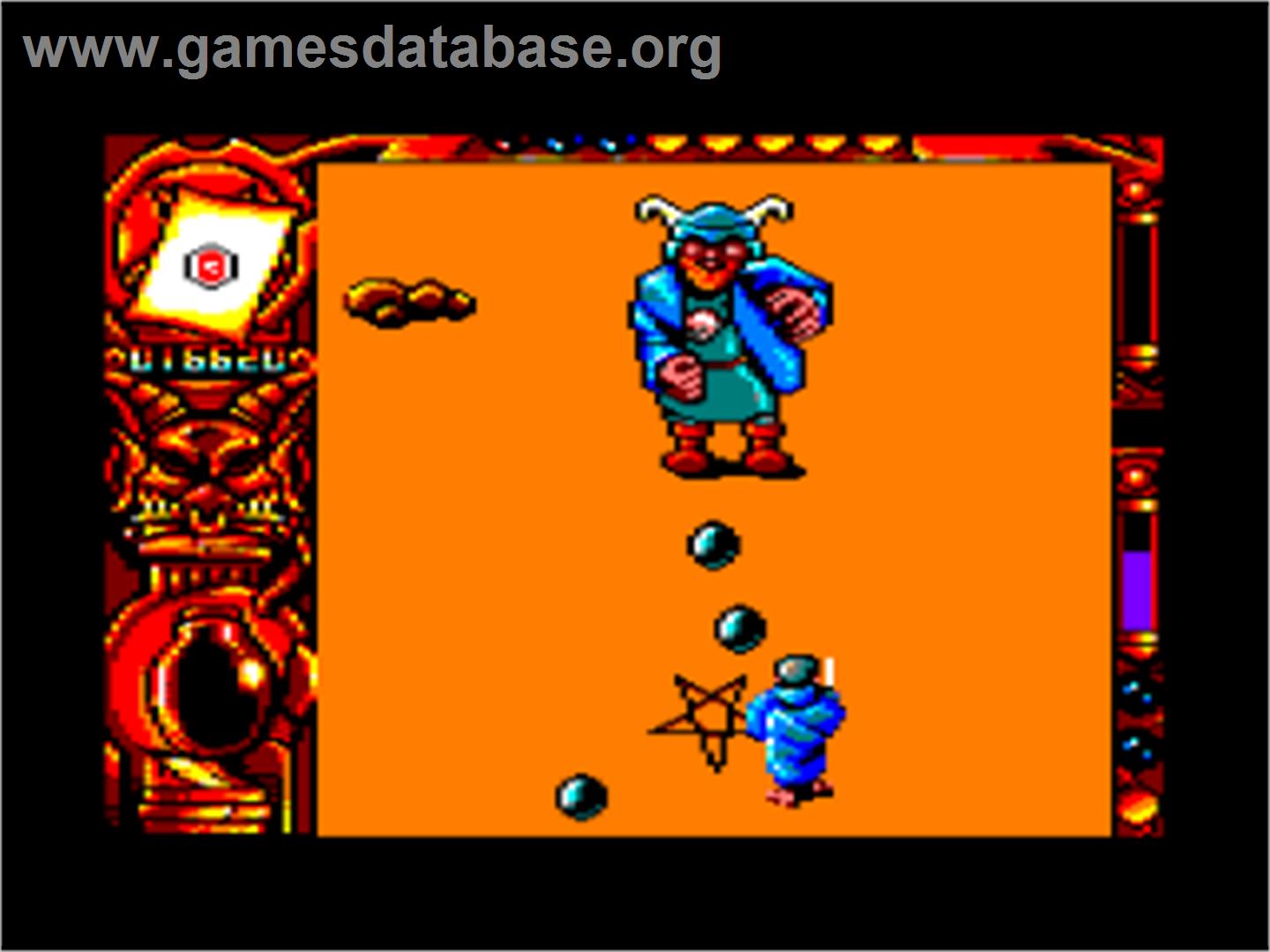 Mystical - Amstrad CPC - Artwork - In Game