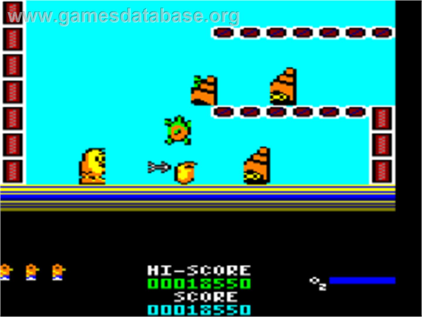 New Zealand Story, The - Amstrad CPC - Artwork - In Game