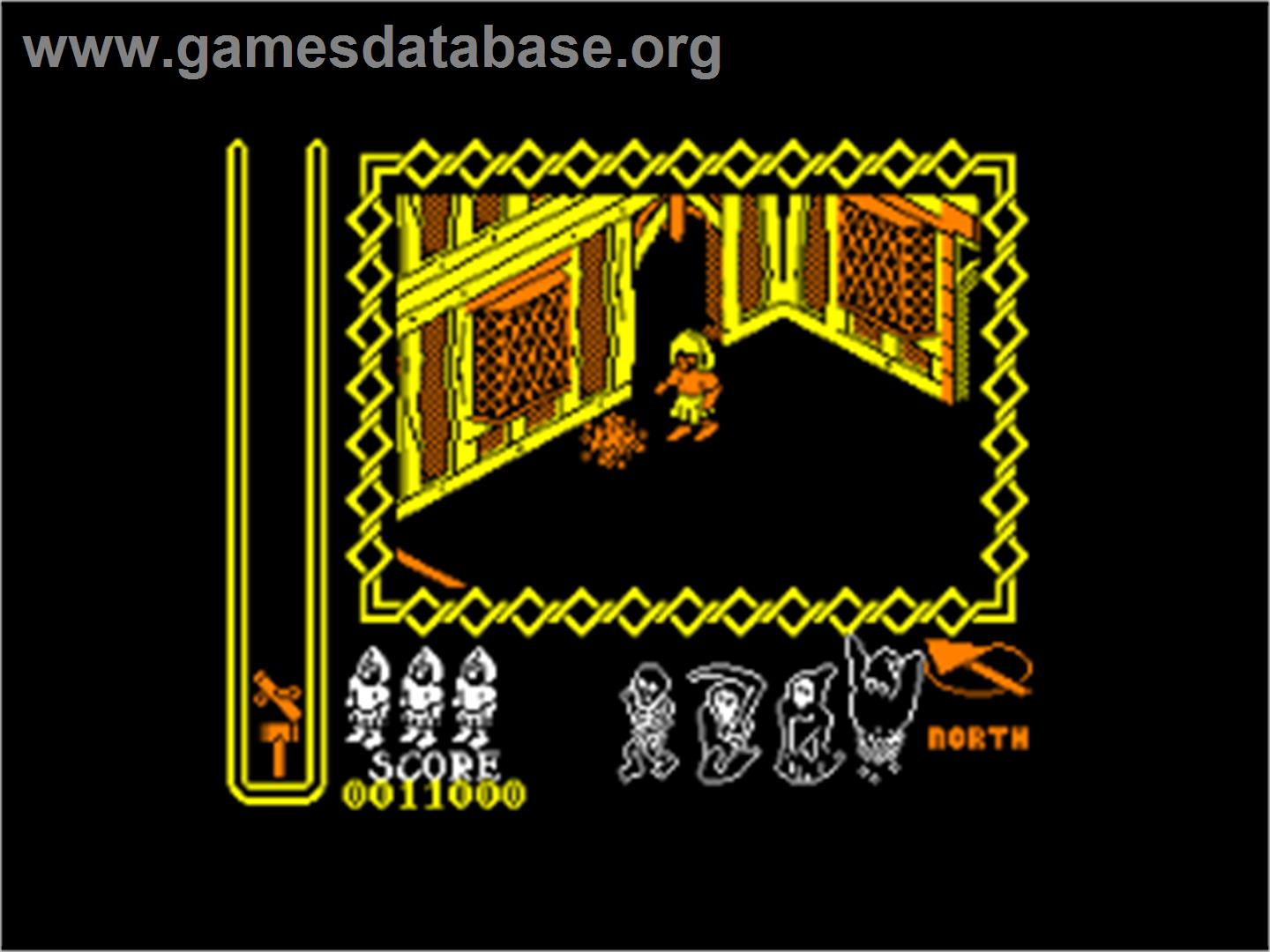 Nightshade - Amstrad CPC - Artwork - In Game