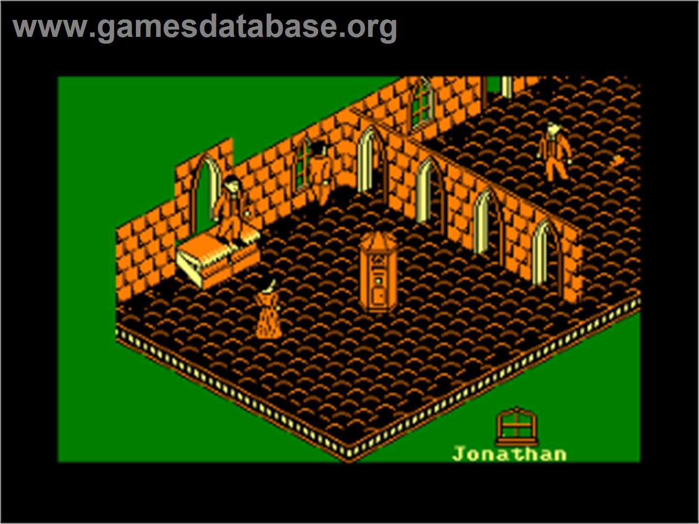 Nosferatu The Vampyre - Amstrad CPC - Artwork - In Game