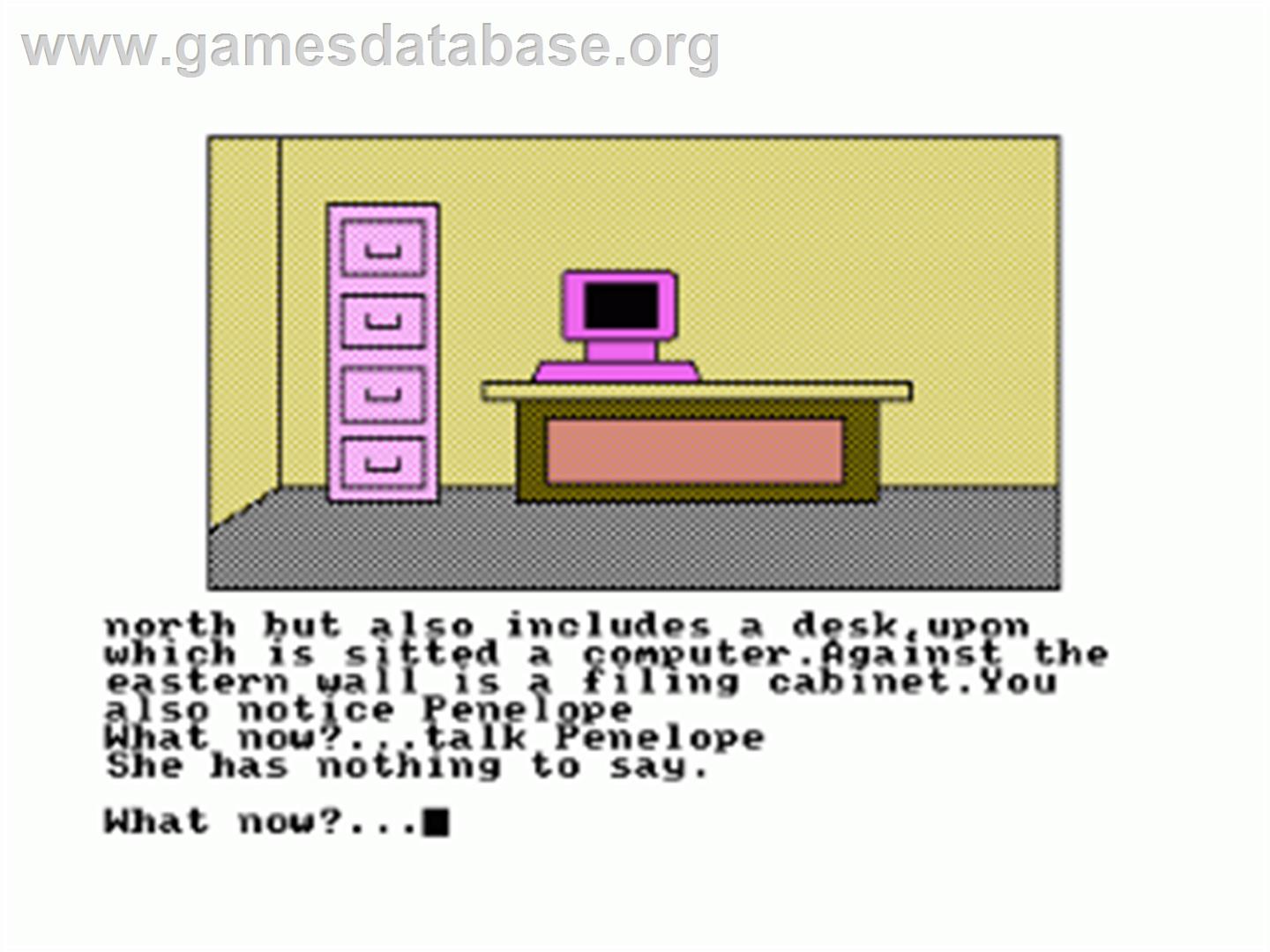 Nythyhel - Files Of The Occult - Amstrad CPC - Artwork - In Game