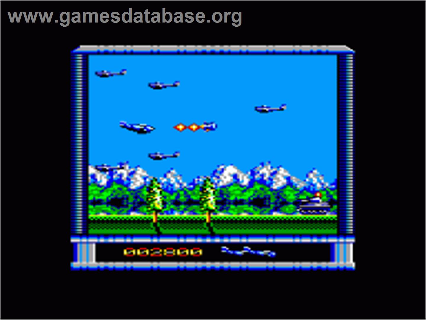 P-47 Thunderbolt: The Freedom Fighter - Amstrad CPC - Artwork - In Game