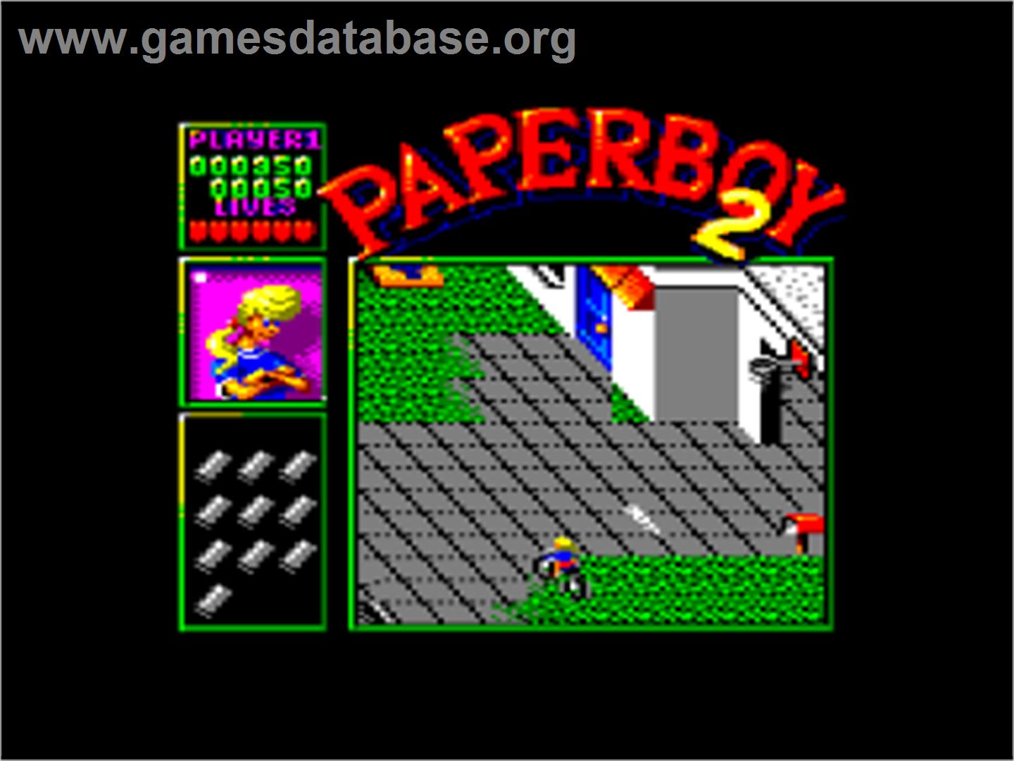 Paperboy 2 - Amstrad CPC - Artwork - In Game