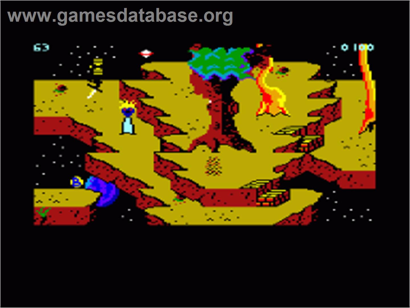 Plateforme - Amstrad CPC - Artwork - In Game