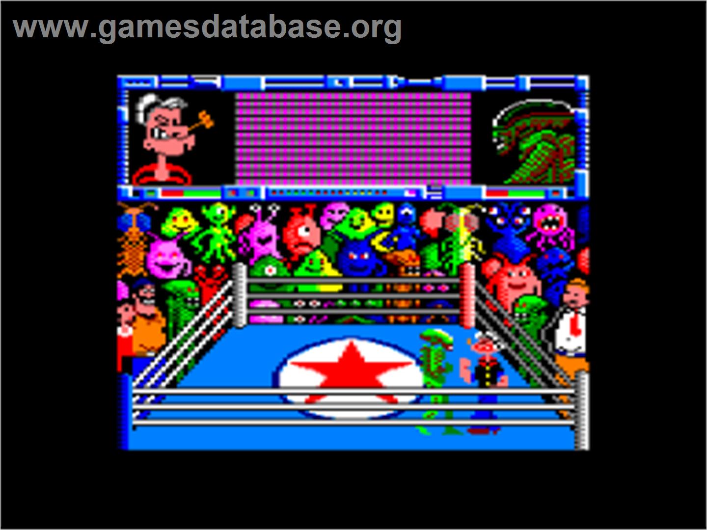 Popeye 3 - Wrestle Crazy - Amstrad CPC - Artwork - In Game