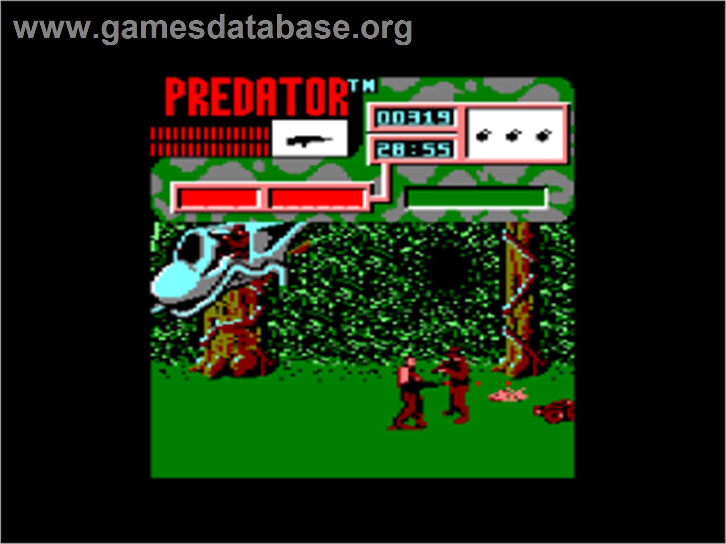 Predator - Amstrad CPC - Artwork - In Game