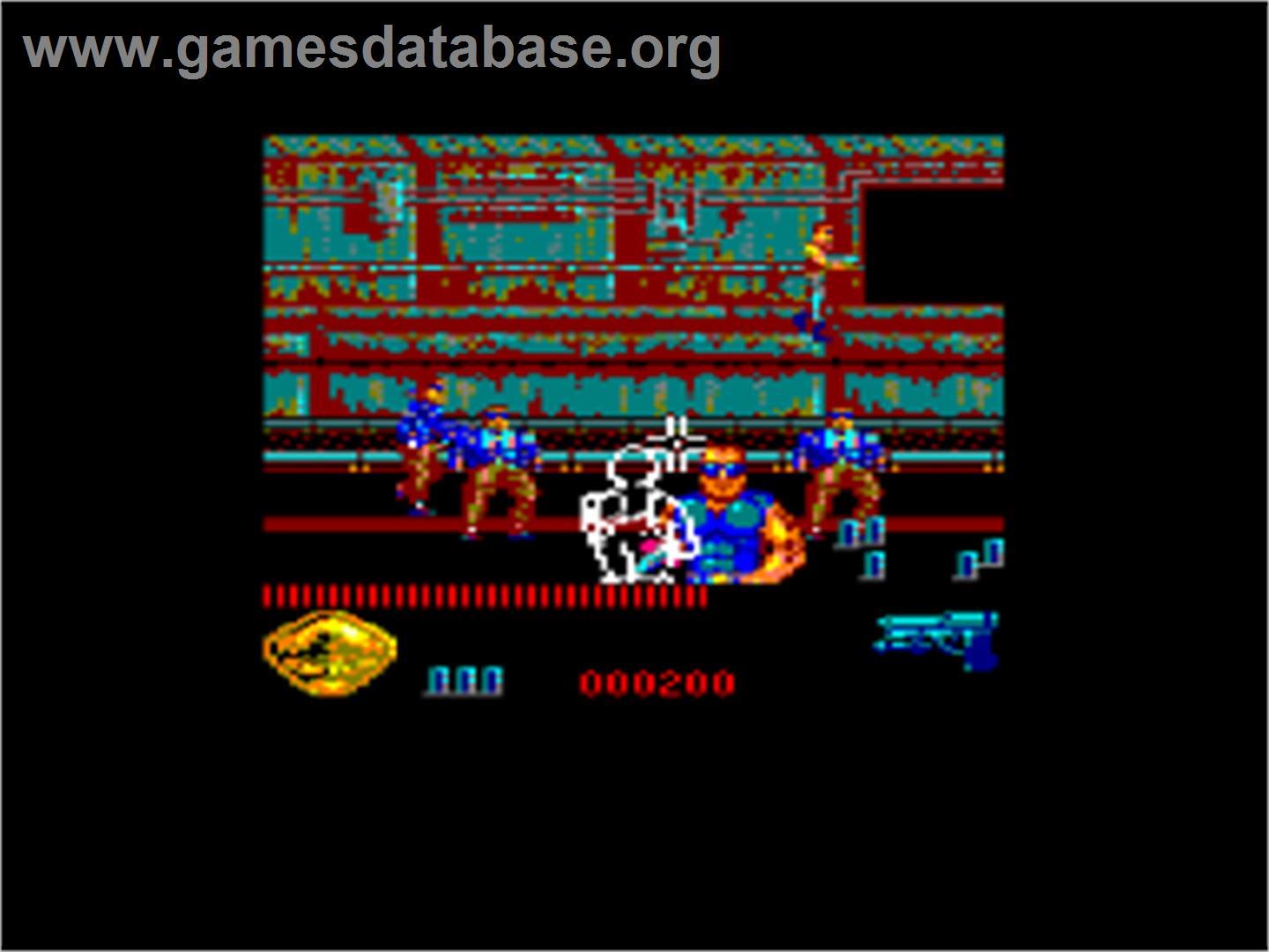 Predator 2 - Amstrad CPC - Artwork - In Game