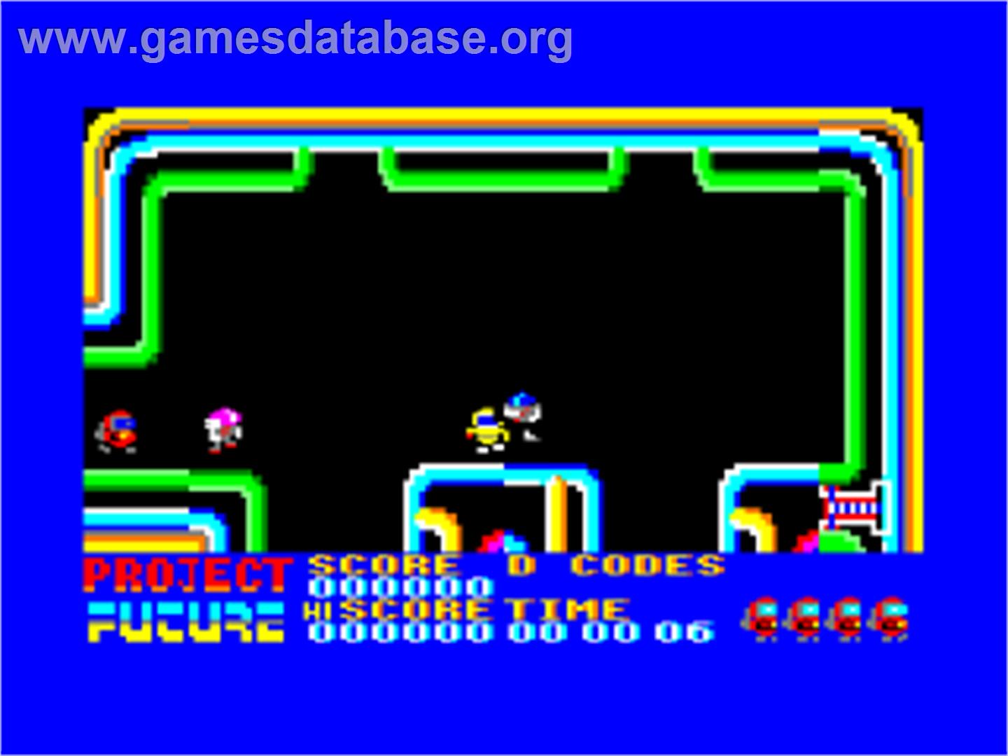 Project Future - Amstrad CPC - Artwork - In Game