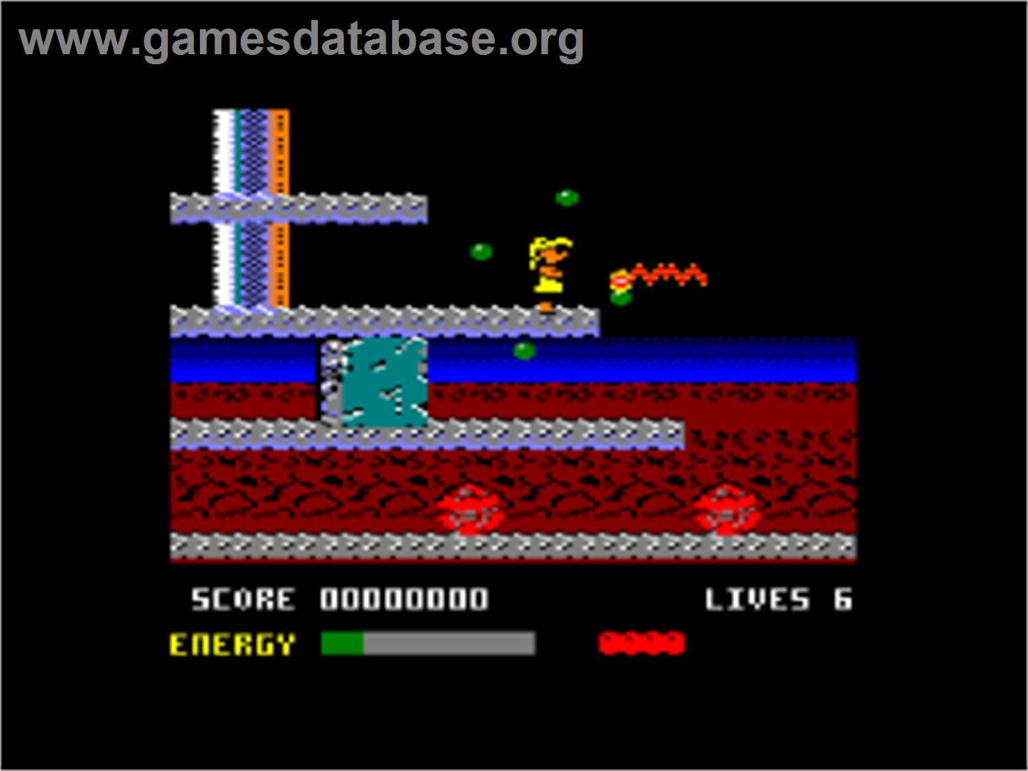 Psycho Soldier - Amstrad CPC - Artwork - In Game