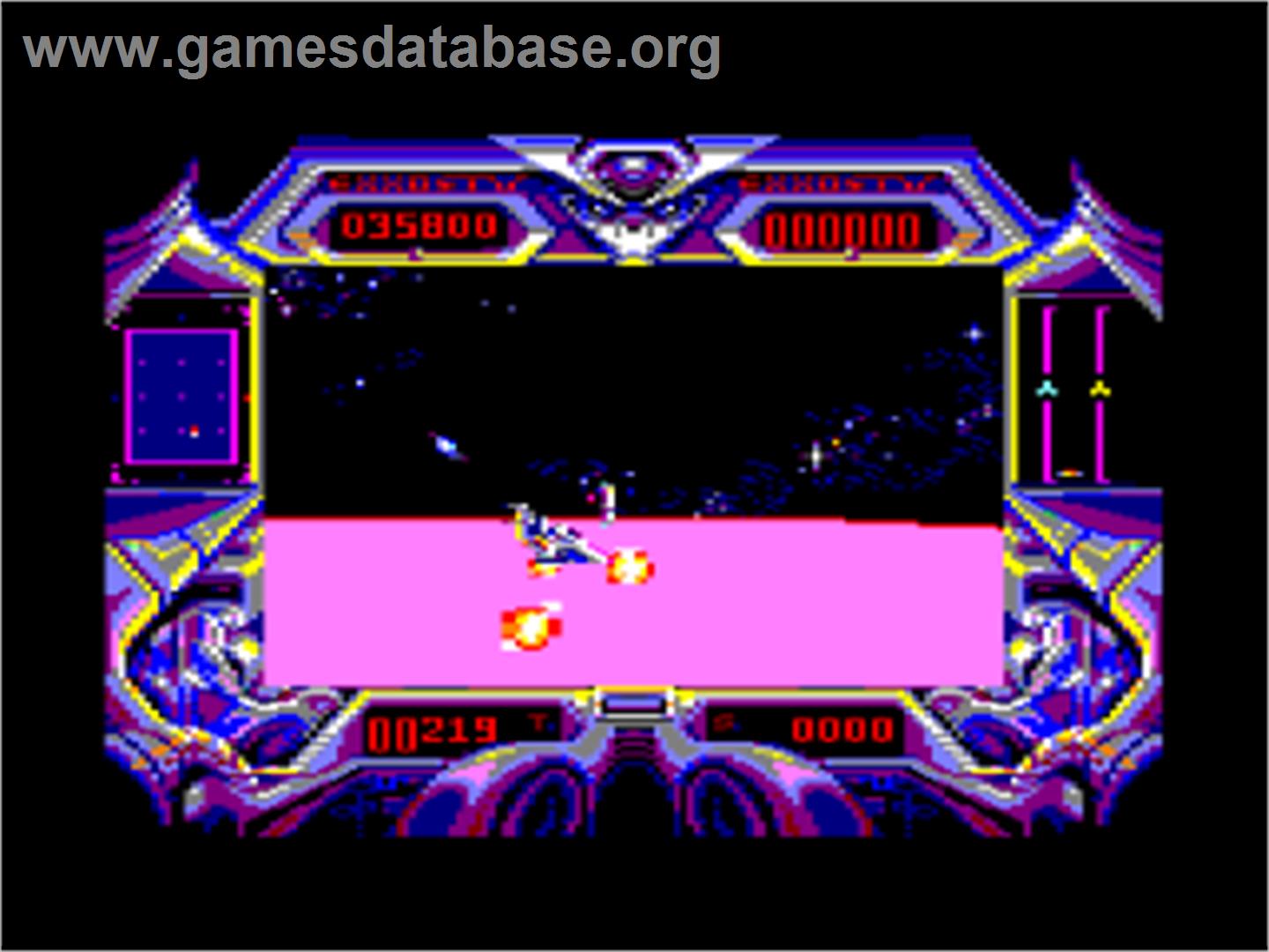 Purple Saturn Day - Amstrad CPC - Artwork - In Game