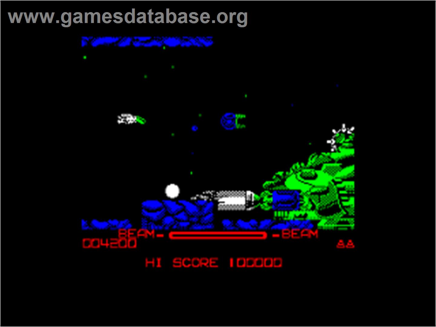 R-Type - Amstrad CPC - Artwork - In Game