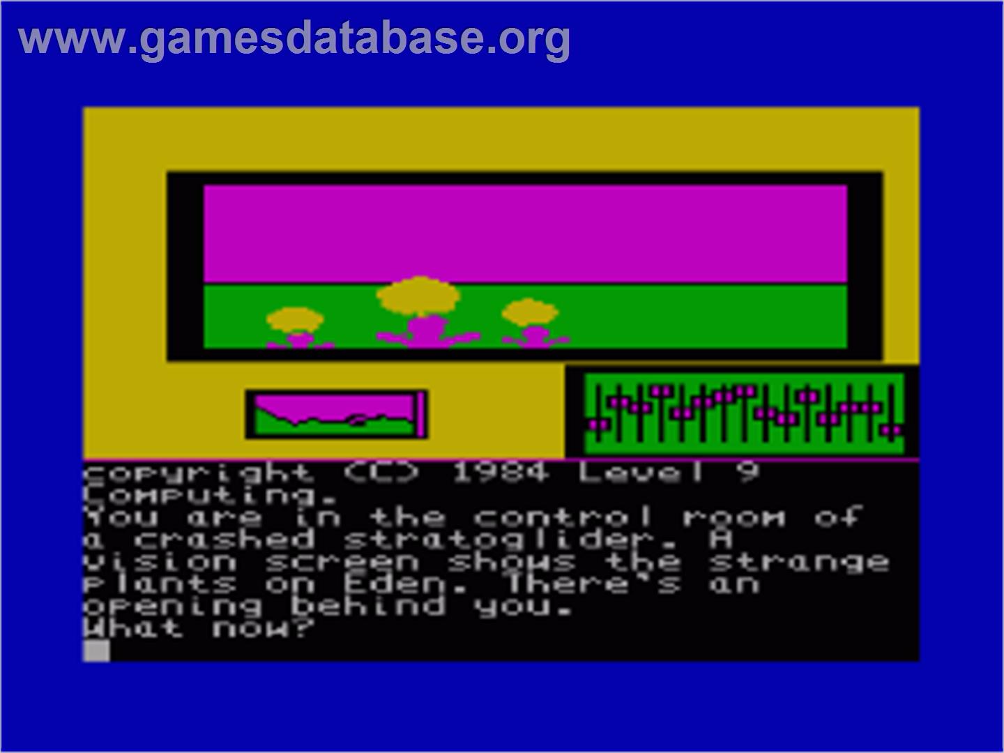 Return to Eden - Amstrad CPC - Artwork - In Game