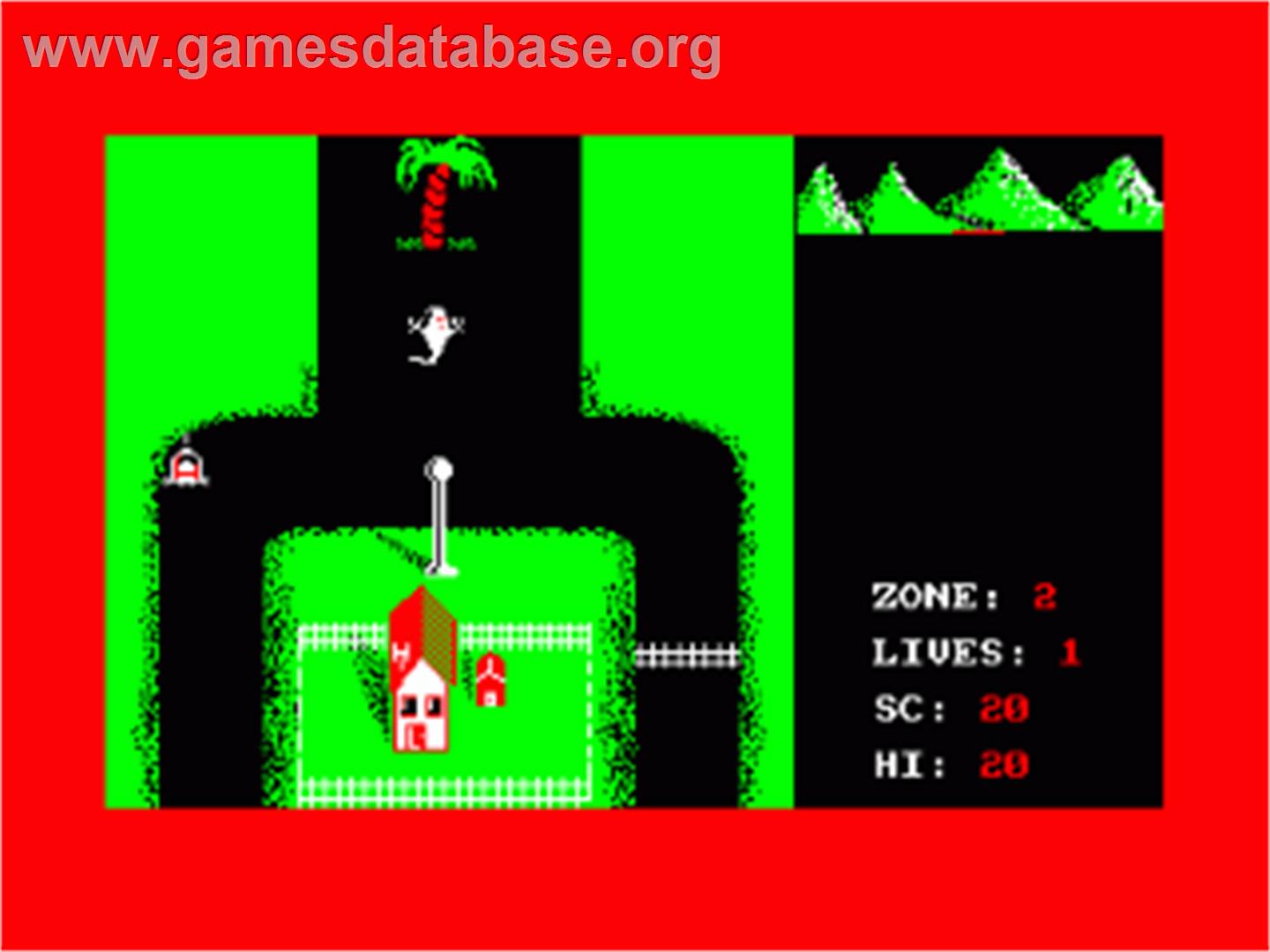 Revenge Of The C5 - Amstrad CPC - Artwork - In Game