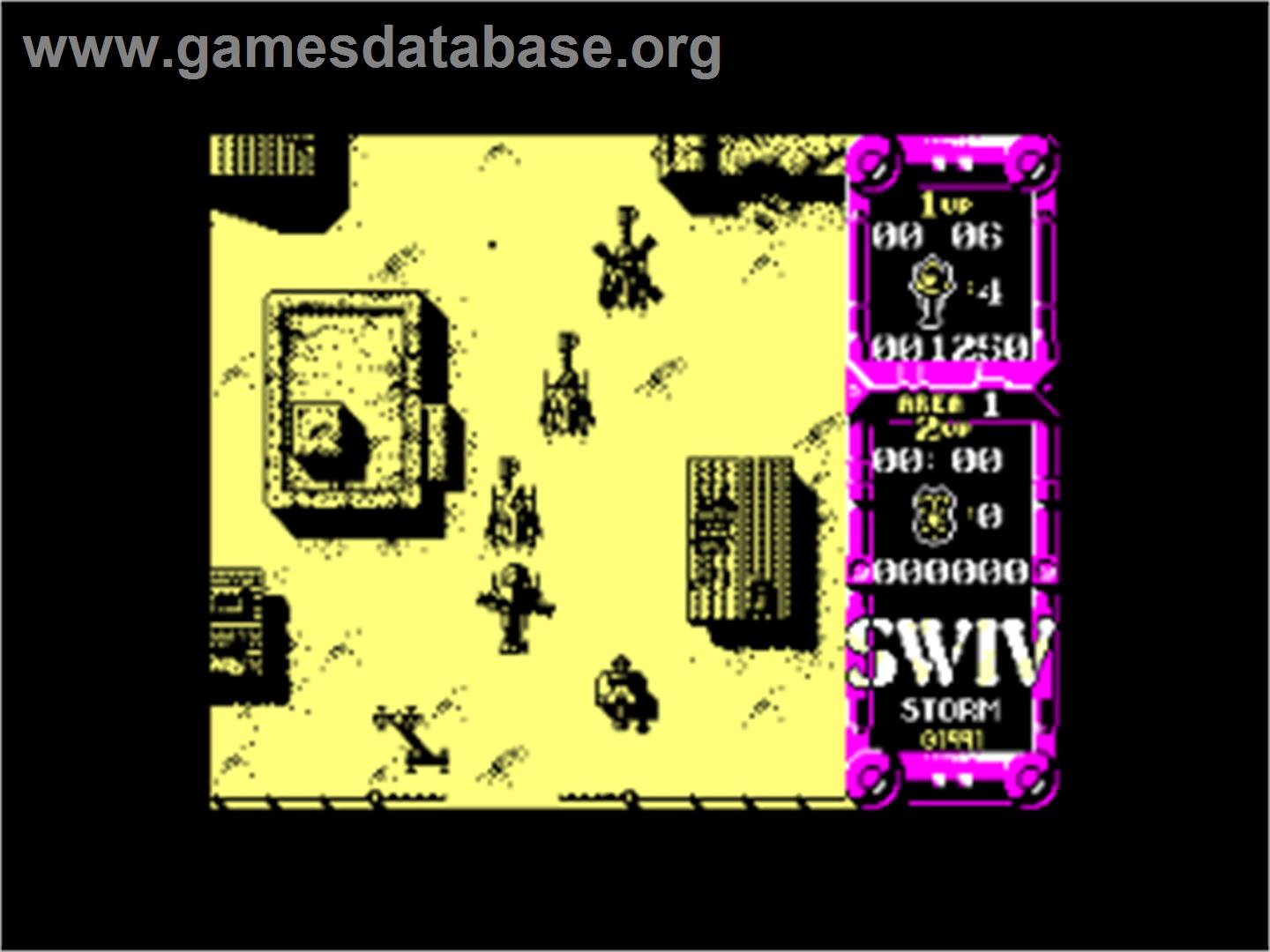 S.W.I.V. - Amstrad CPC - Artwork - In Game