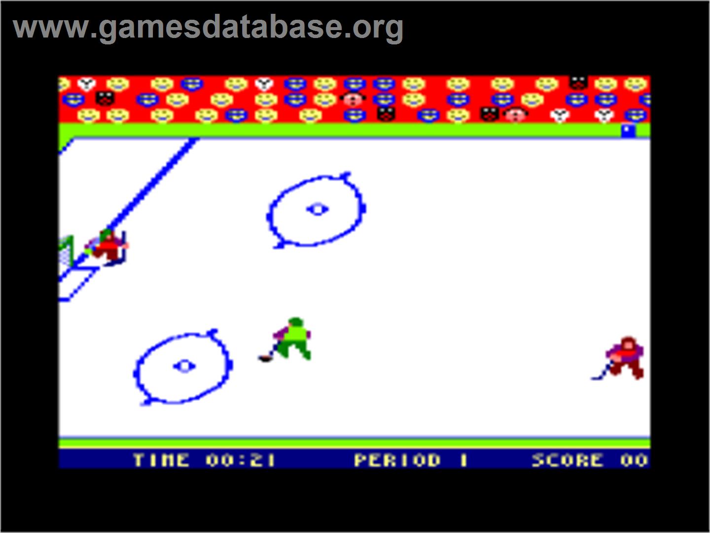 SLAP-SHOT! Hockey - Amstrad CPC - Artwork - In Game