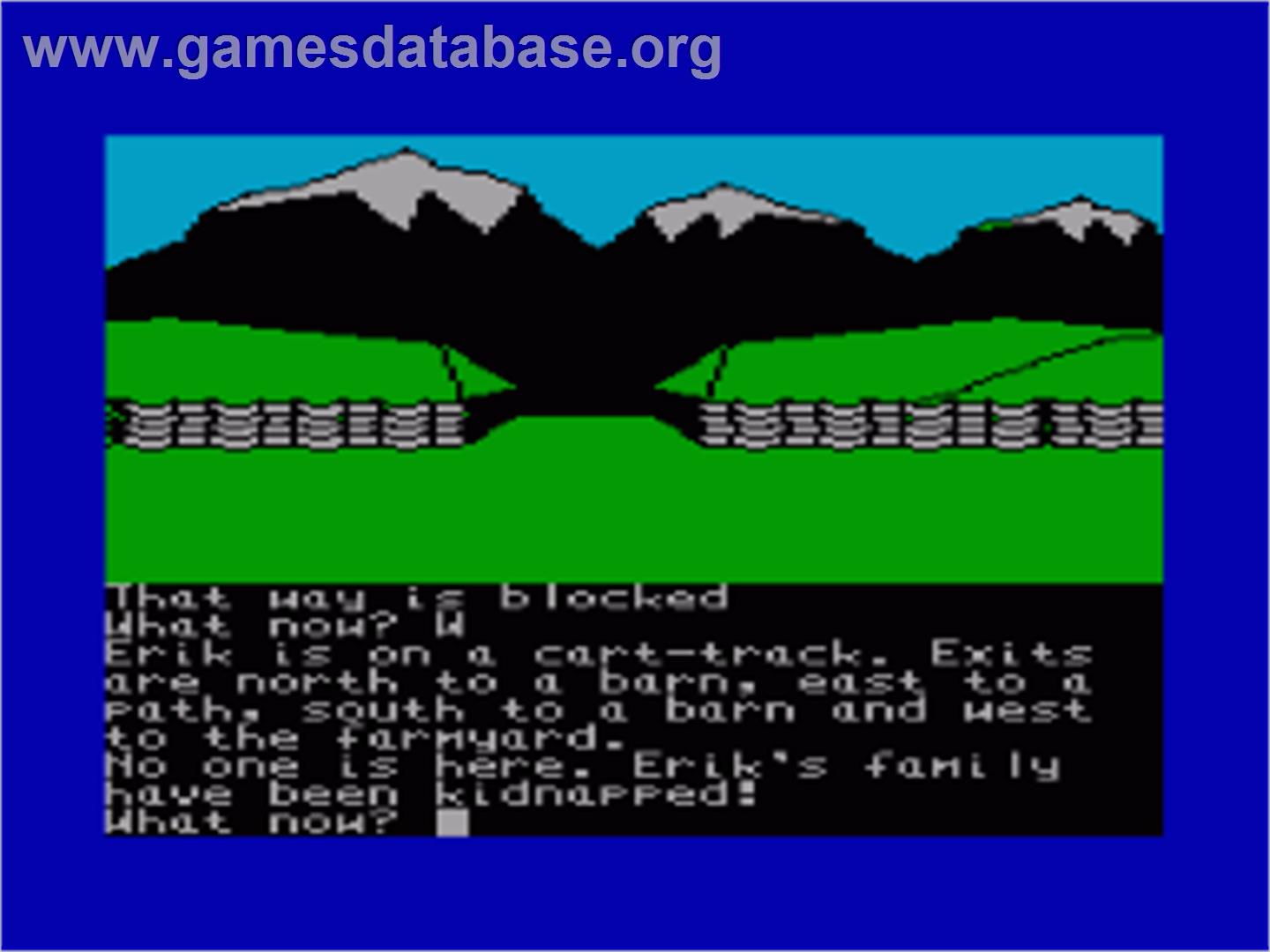 Saga Of Erik The Viking, The - Amstrad CPC - Artwork - In Game