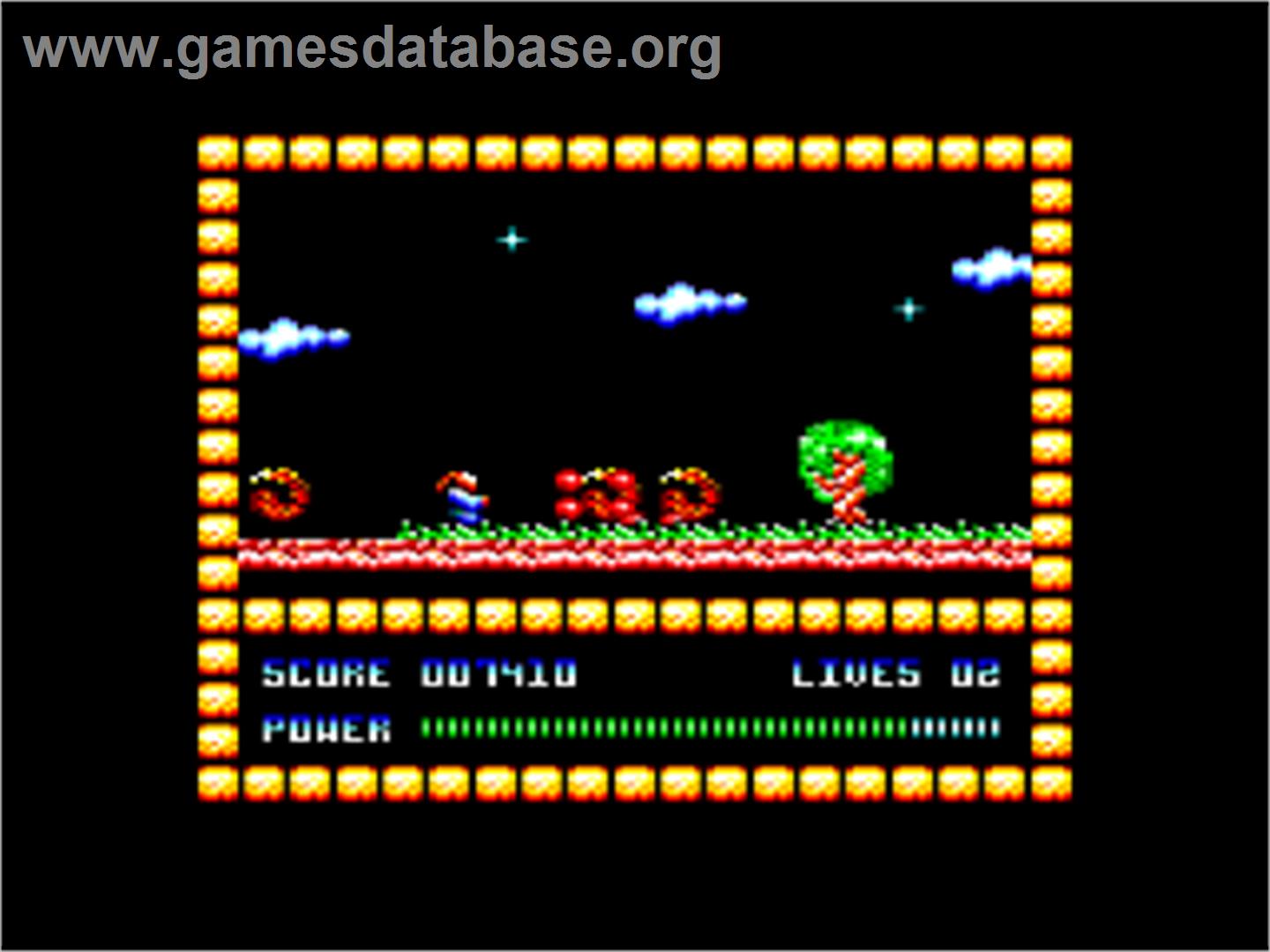 Samurai - Amstrad CPC - Artwork - In Game