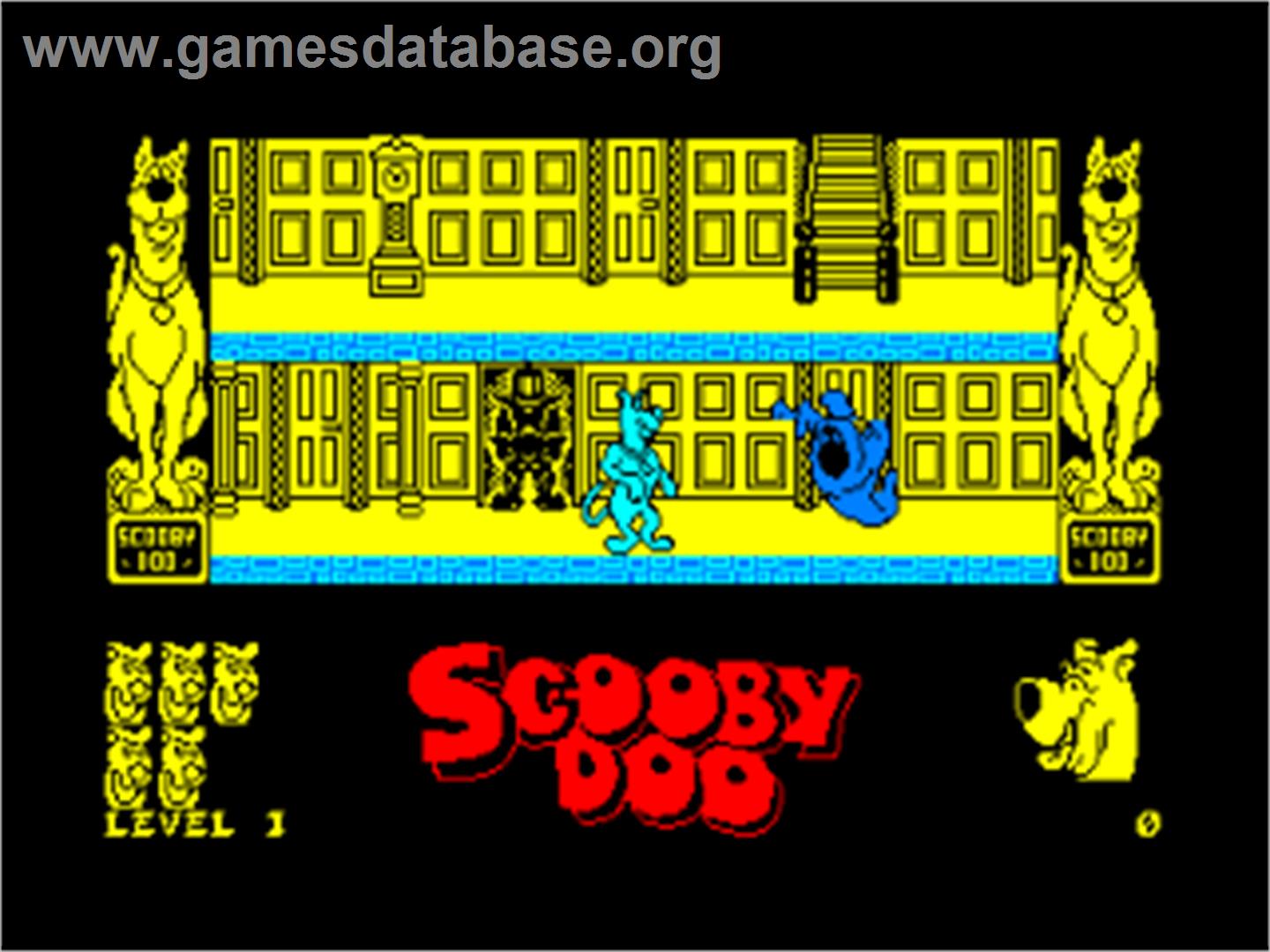 Scooby Doo - Amstrad CPC - Artwork - In Game