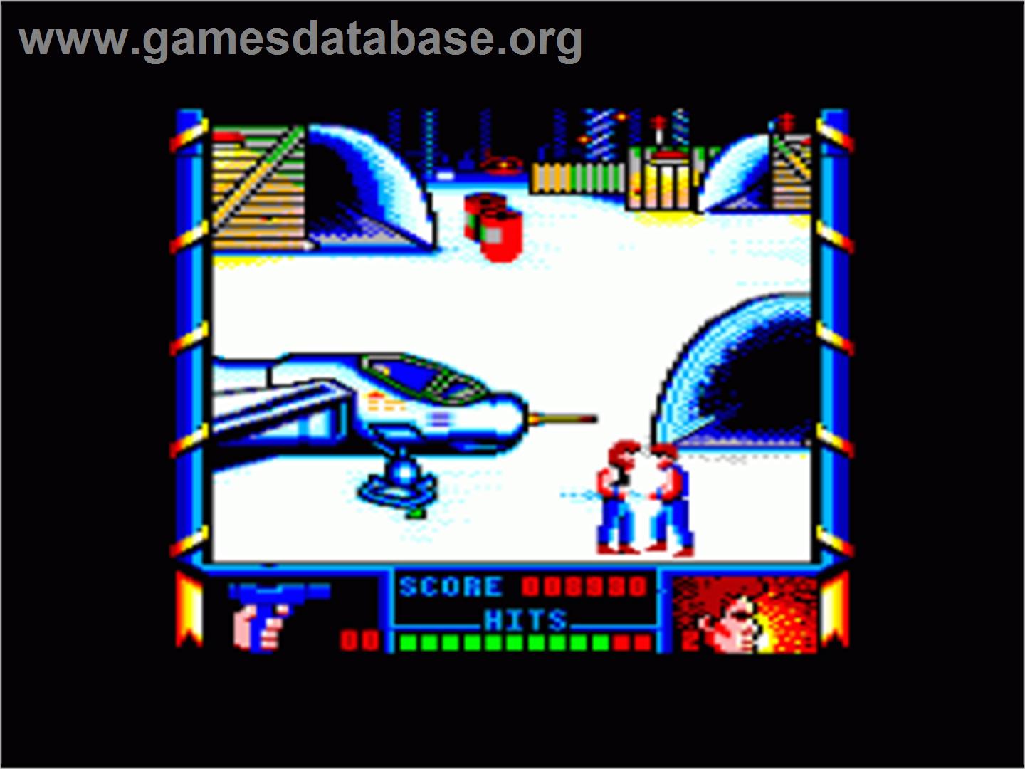 Shanghai Warriors - Amstrad CPC - Artwork - In Game