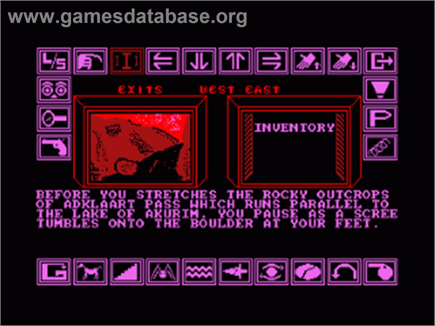 Shard Of Inovar - Amstrad CPC - Artwork - In Game