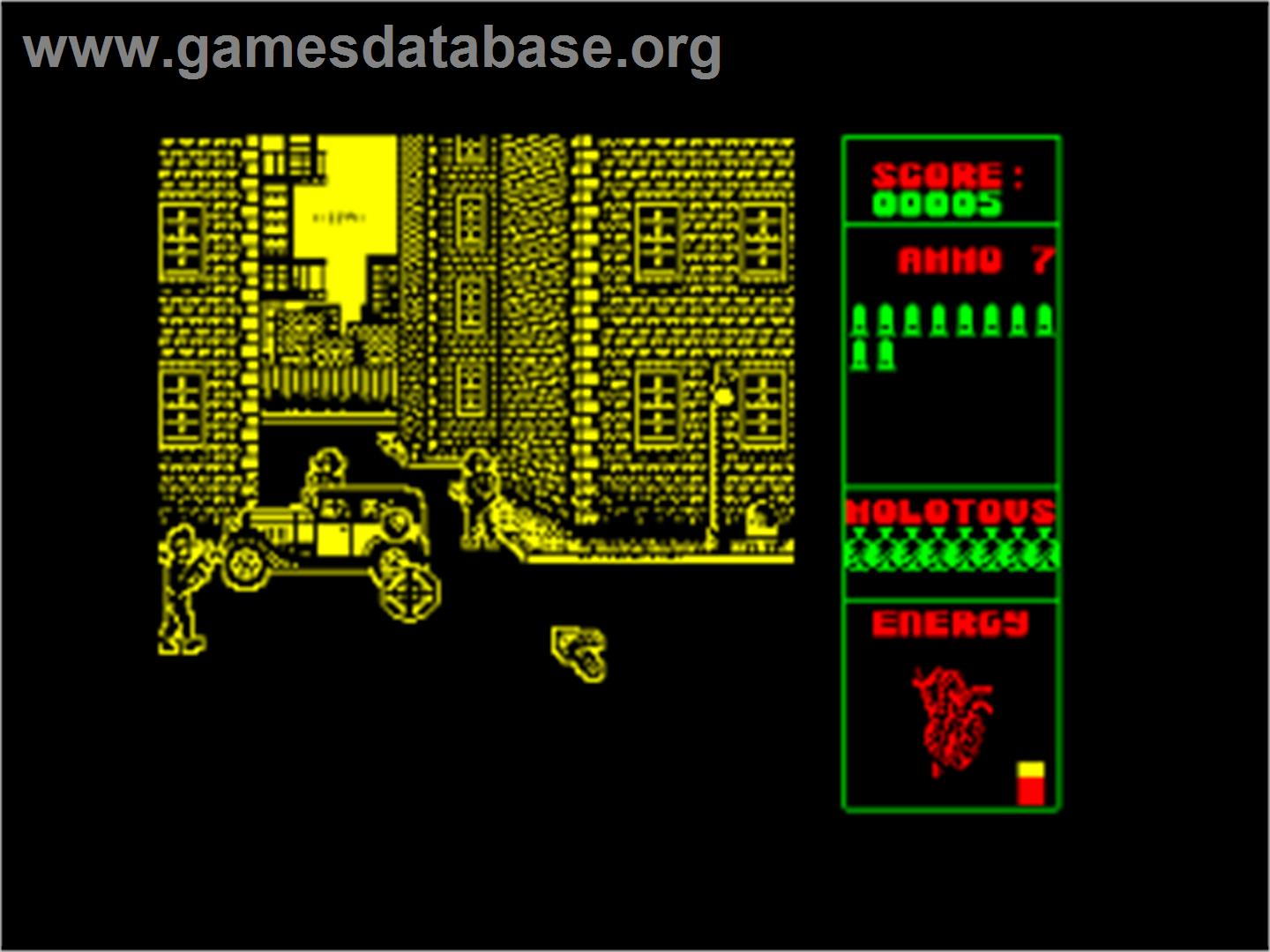 Sharkey's 3D Pool - Amstrad CPC - Artwork - In Game