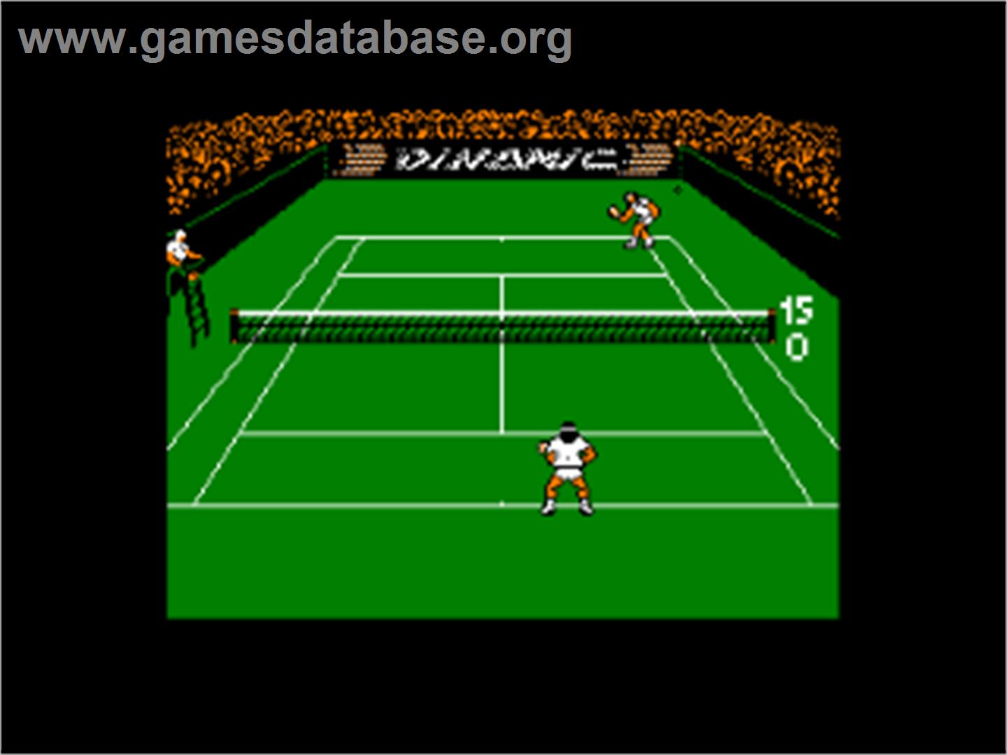 Simulador Profesional de Tenis - Amstrad CPC - Artwork - In Game