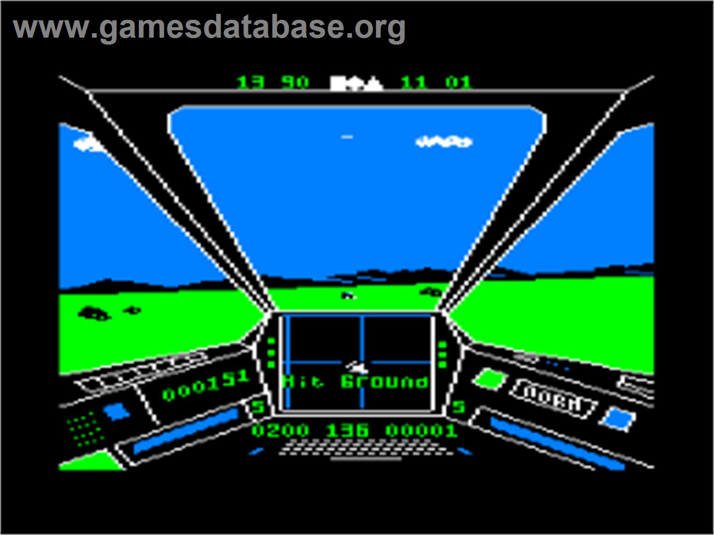 Skyfox - Amstrad CPC - Artwork - In Game