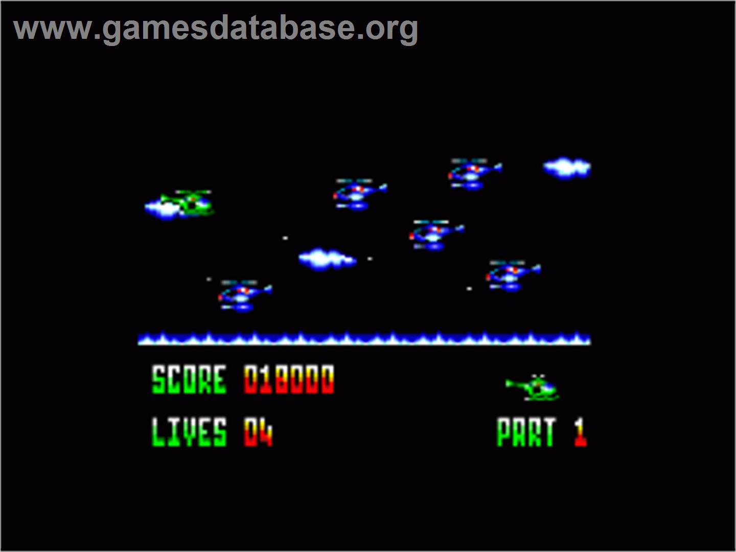 Skywar - Amstrad CPC - Artwork - In Game