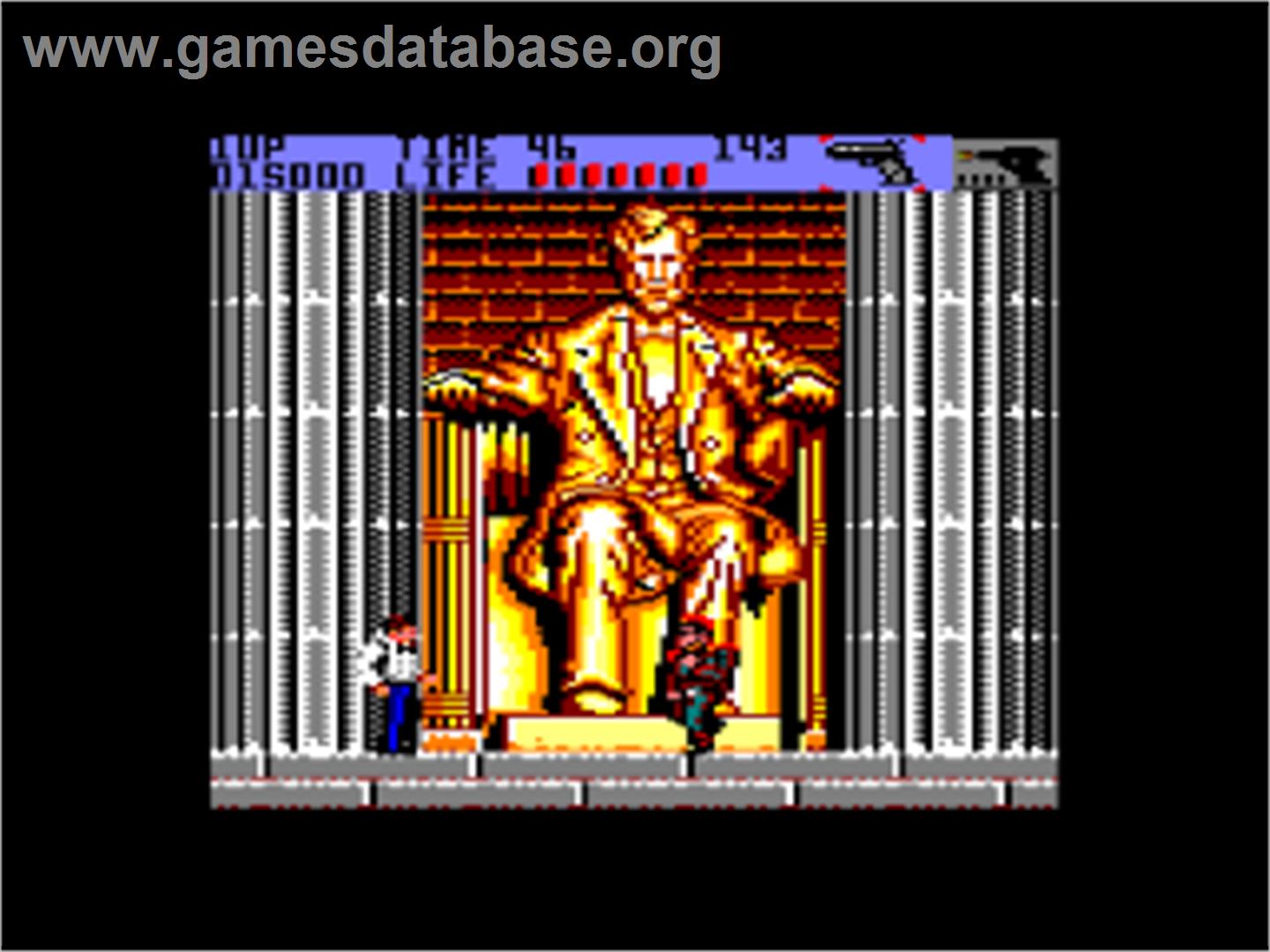 Sly Spy - Secret Agent - Amstrad CPC - Artwork - In Game