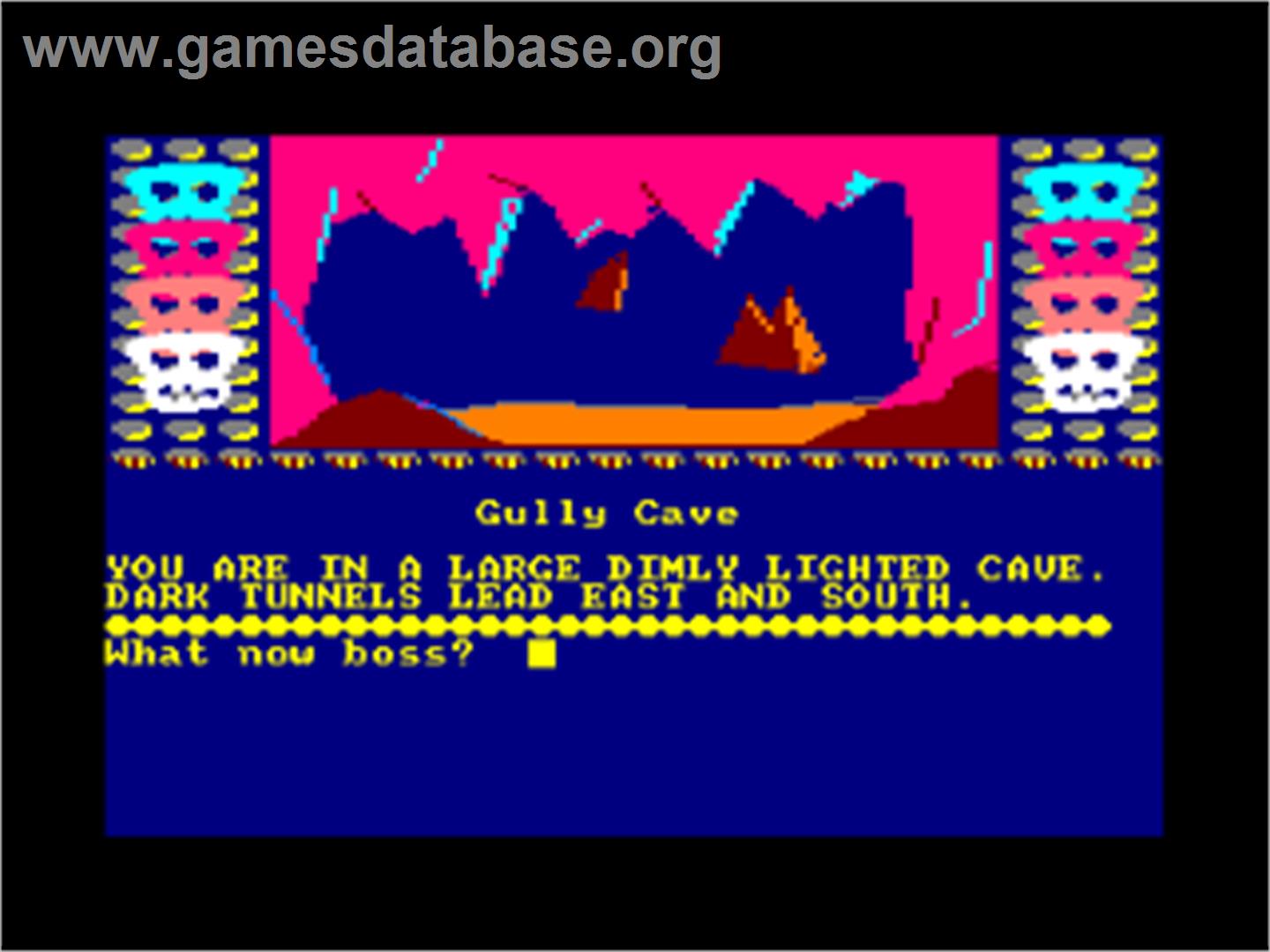 Smugglers Cove - Amstrad CPC - Artwork - In Game