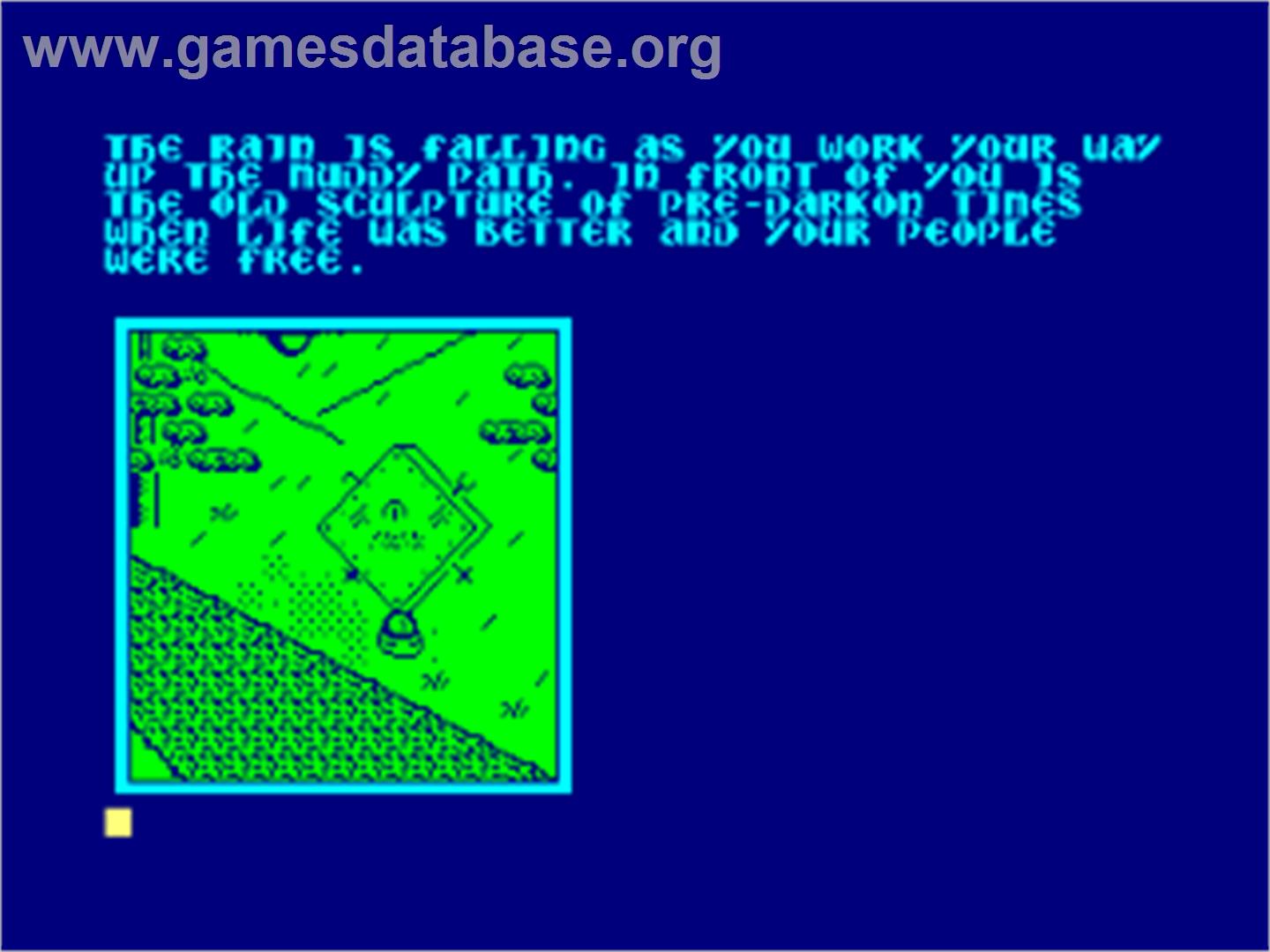 Souls Of Darkon - Amstrad CPC - Artwork - In Game