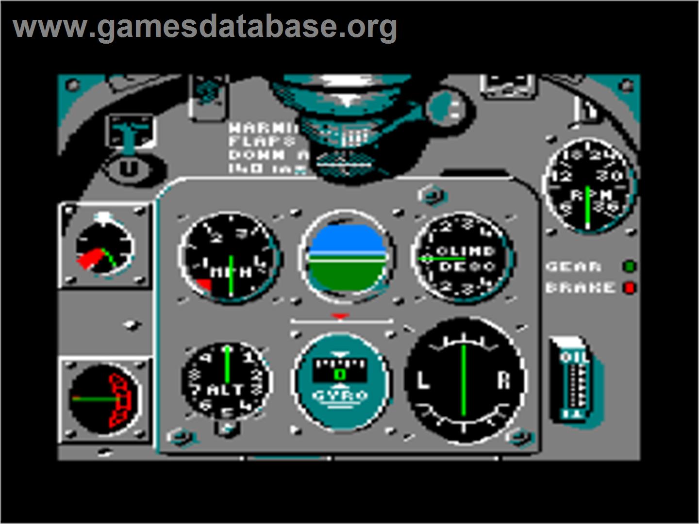 Spitfire '40 - Amstrad CPC - Artwork - In Game