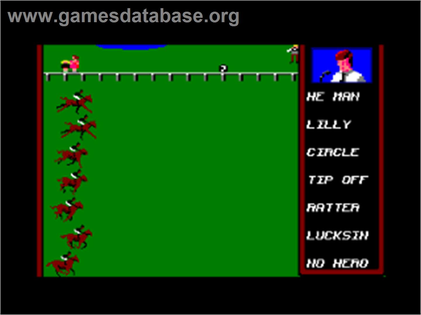Sport Of Kings - Amstrad CPC - Artwork - In Game