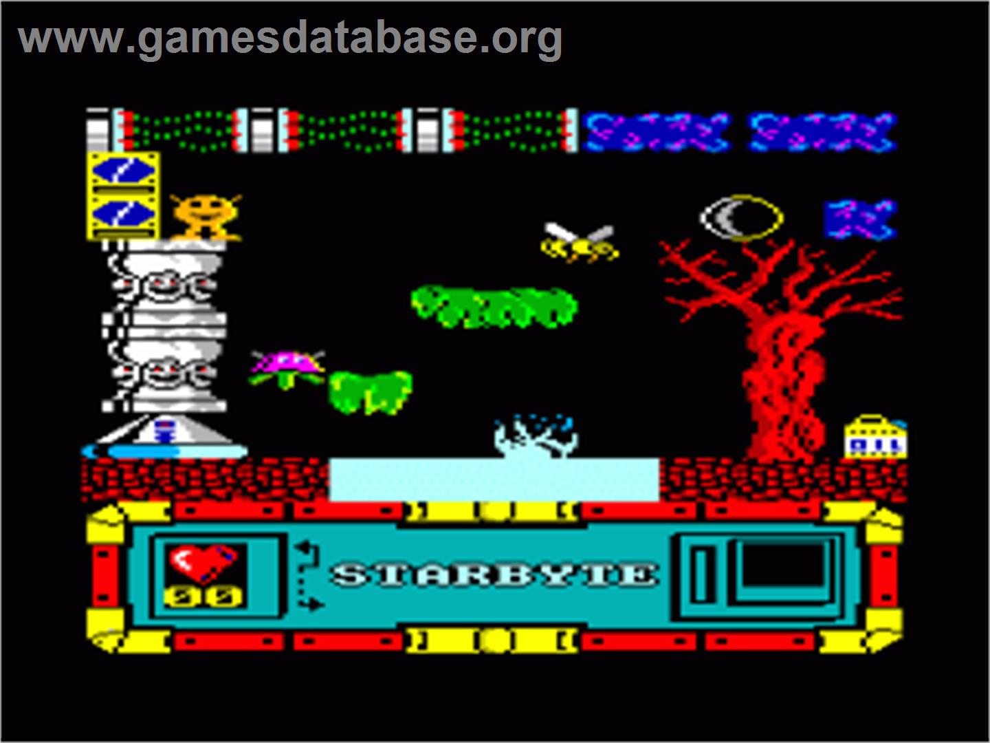Starbyte - Amstrad CPC - Artwork - In Game