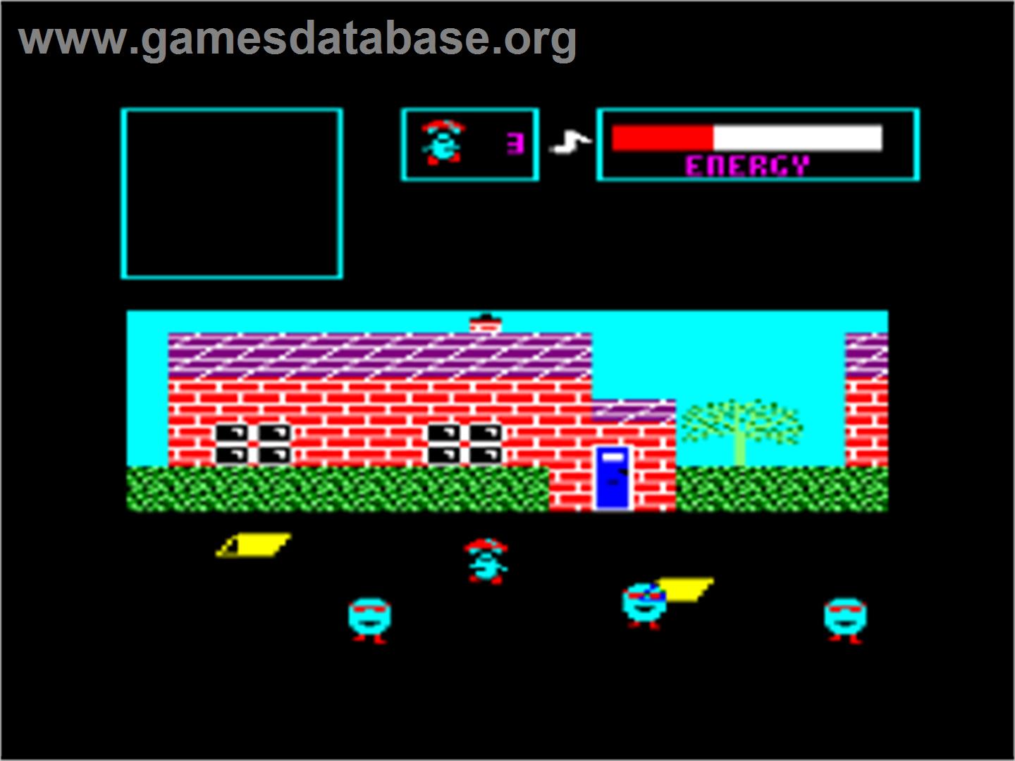 Super Sam - Amstrad CPC - Artwork - In Game