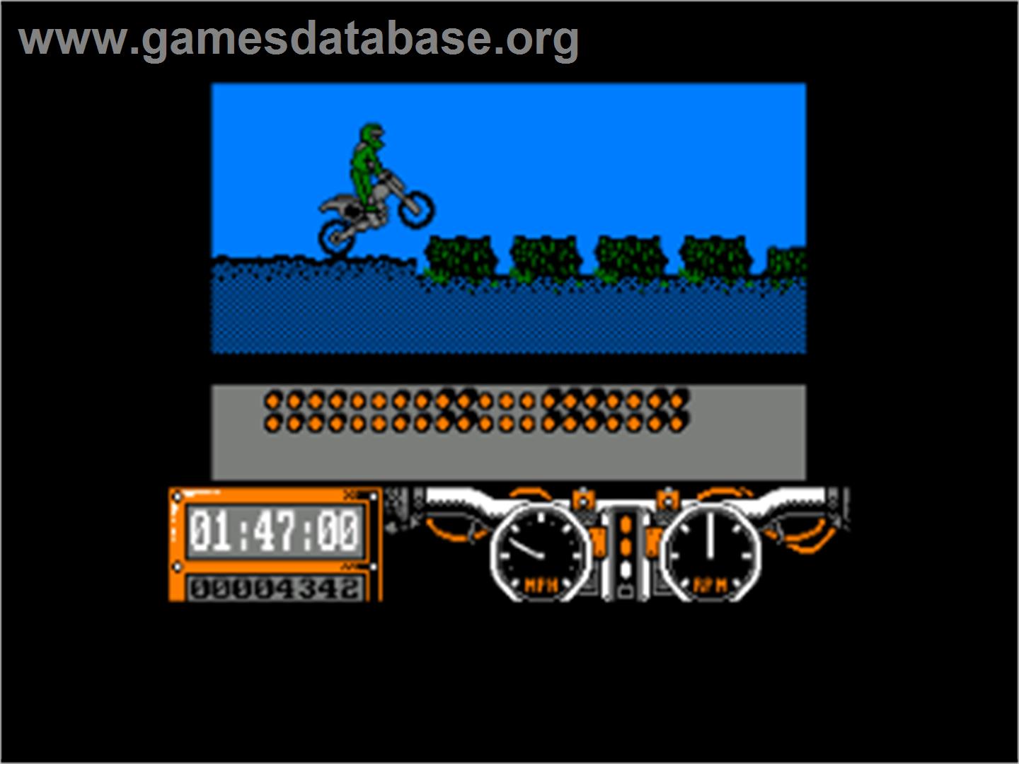 Super Scramble Simulator - Amstrad CPC - Artwork - In Game