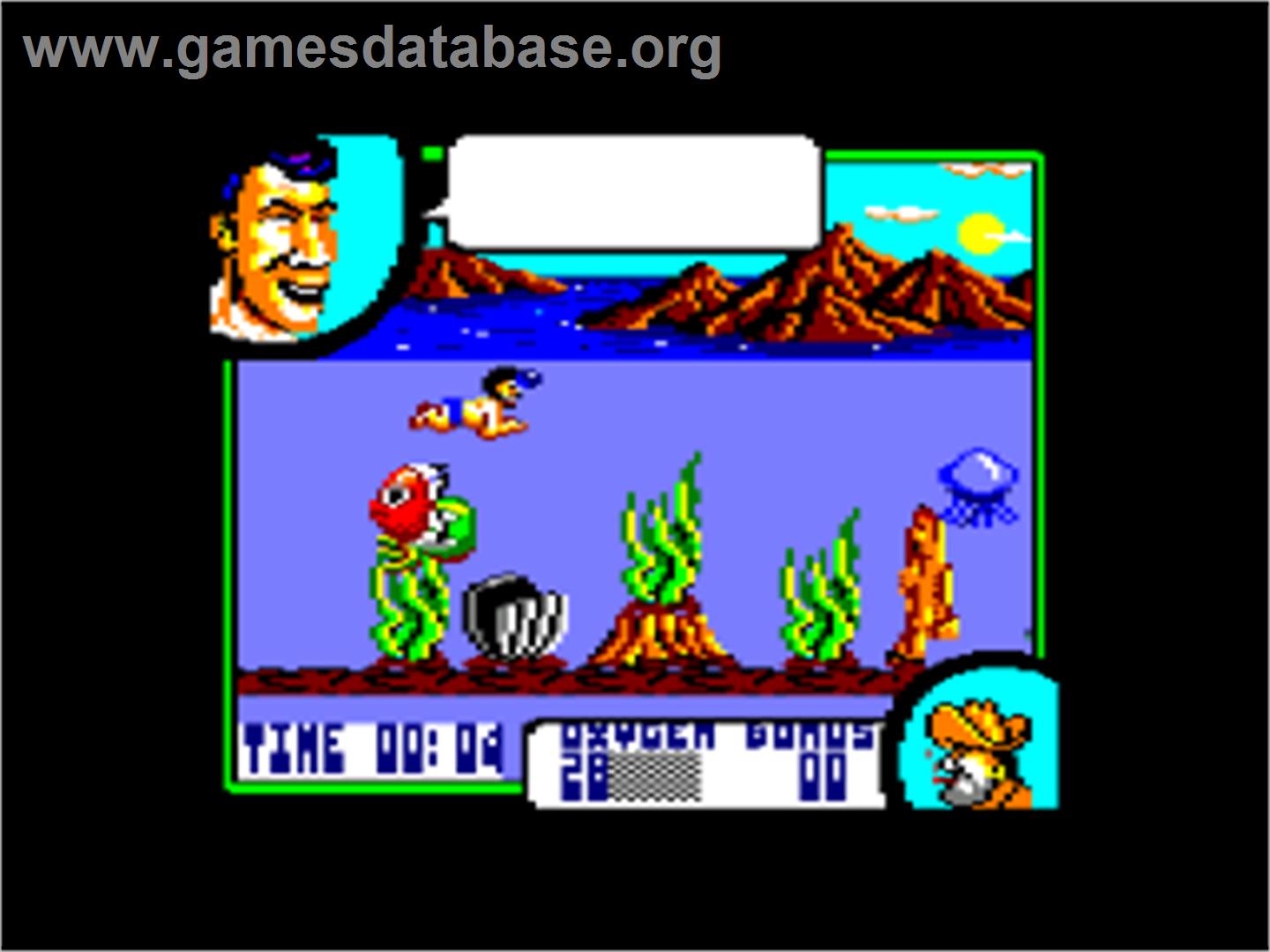 Super Sports - The Olympic Challenge - Amstrad CPC - Artwork - In Game