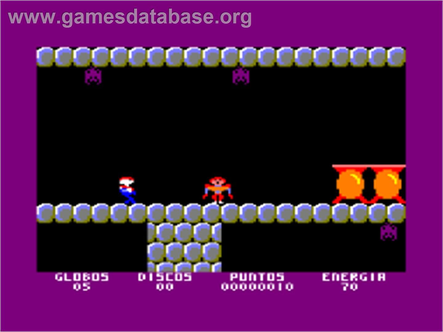 Super Tripper - Amstrad CPC - Artwork - In Game