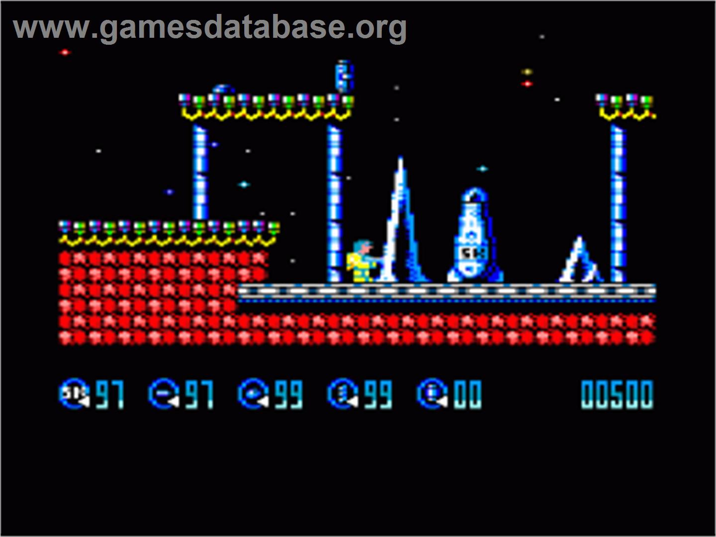 Superkid In Space - Amstrad CPC - Artwork - In Game